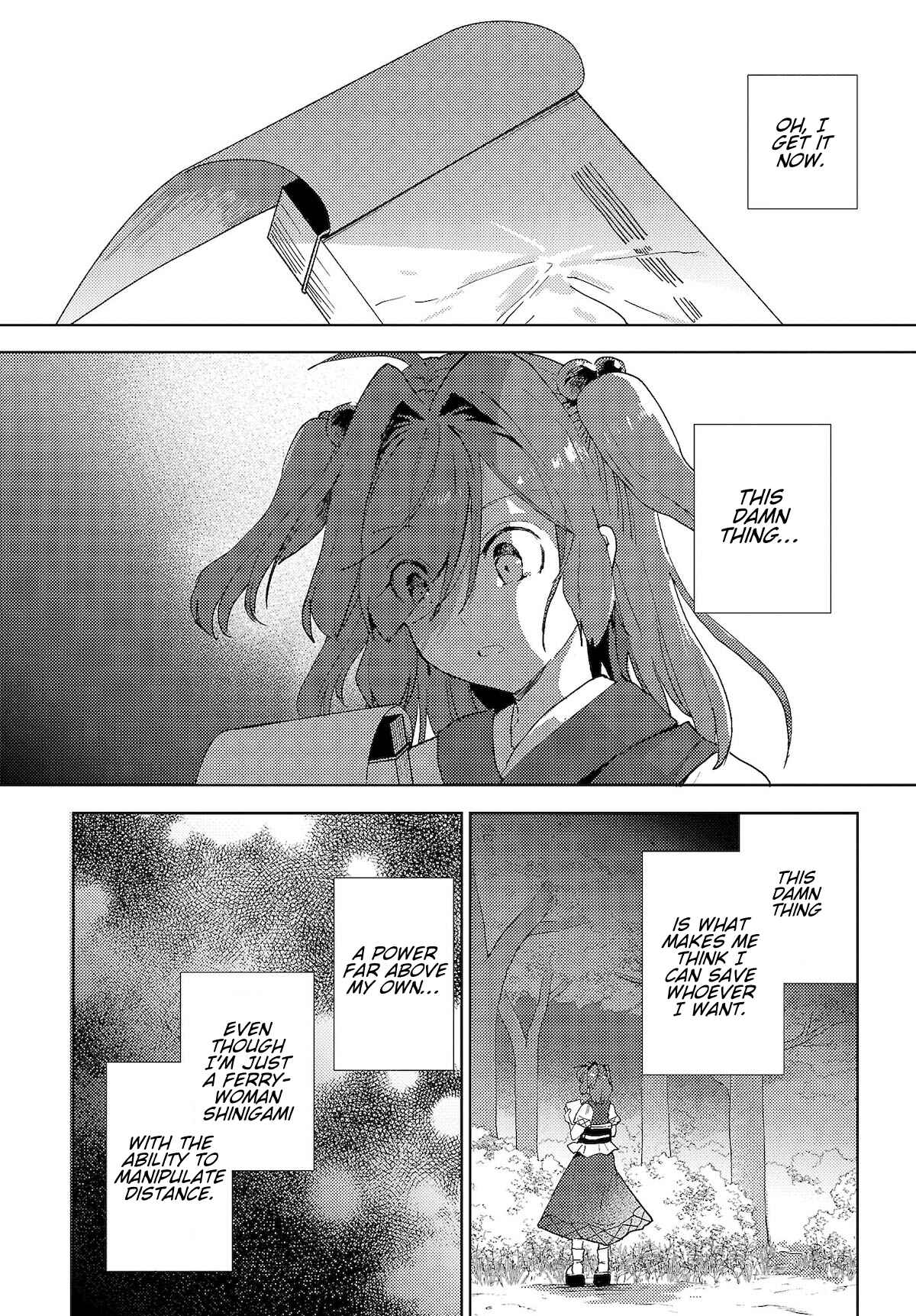 Page 20 Chapter 5 Touhou Project Niji Sousaku Series: Shinigami wa Kyou mo Fune wo Kogu