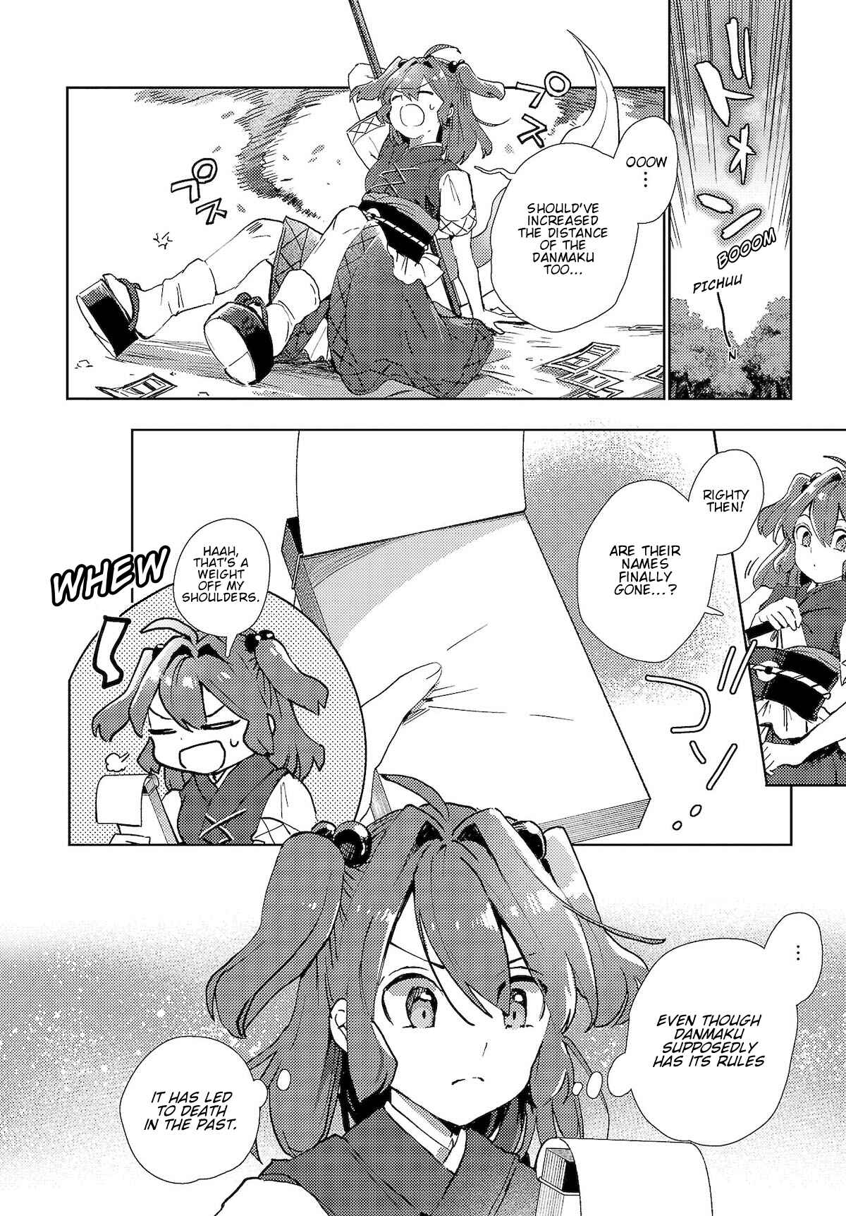 Page 18 Chapter 4 Touhou Project Niji Sousaku Series: Shinigami wa Kyou mo Fune wo Kogu