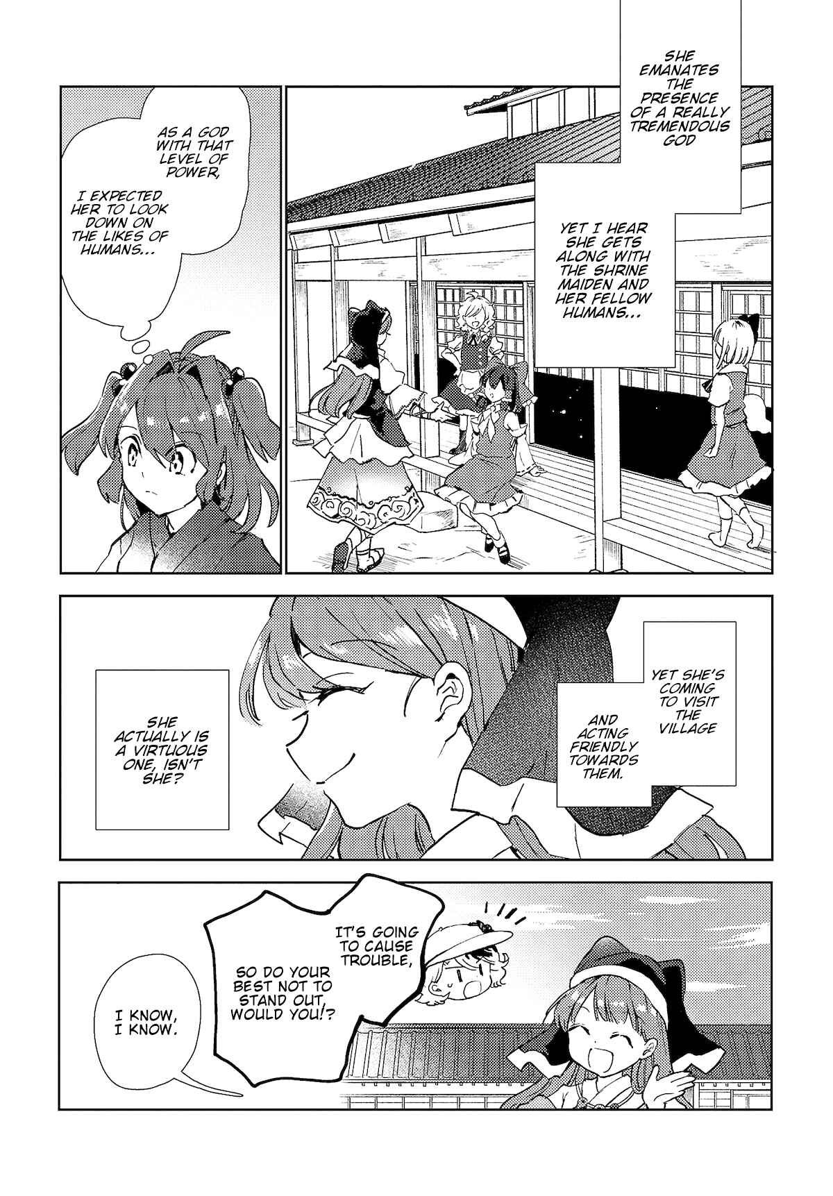 Page 13 Chapter 3 Touhou Project Niji Sousaku Series: Shinigami wa Kyou mo Fune wo Kogu