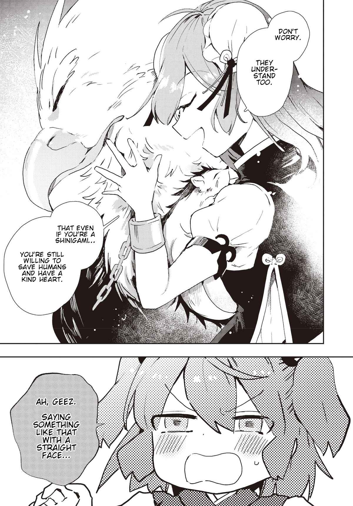 Page 19 Chapter 2 Touhou Project Niji Sousaku Series: Shinigami wa Kyou mo Fune wo Kogu