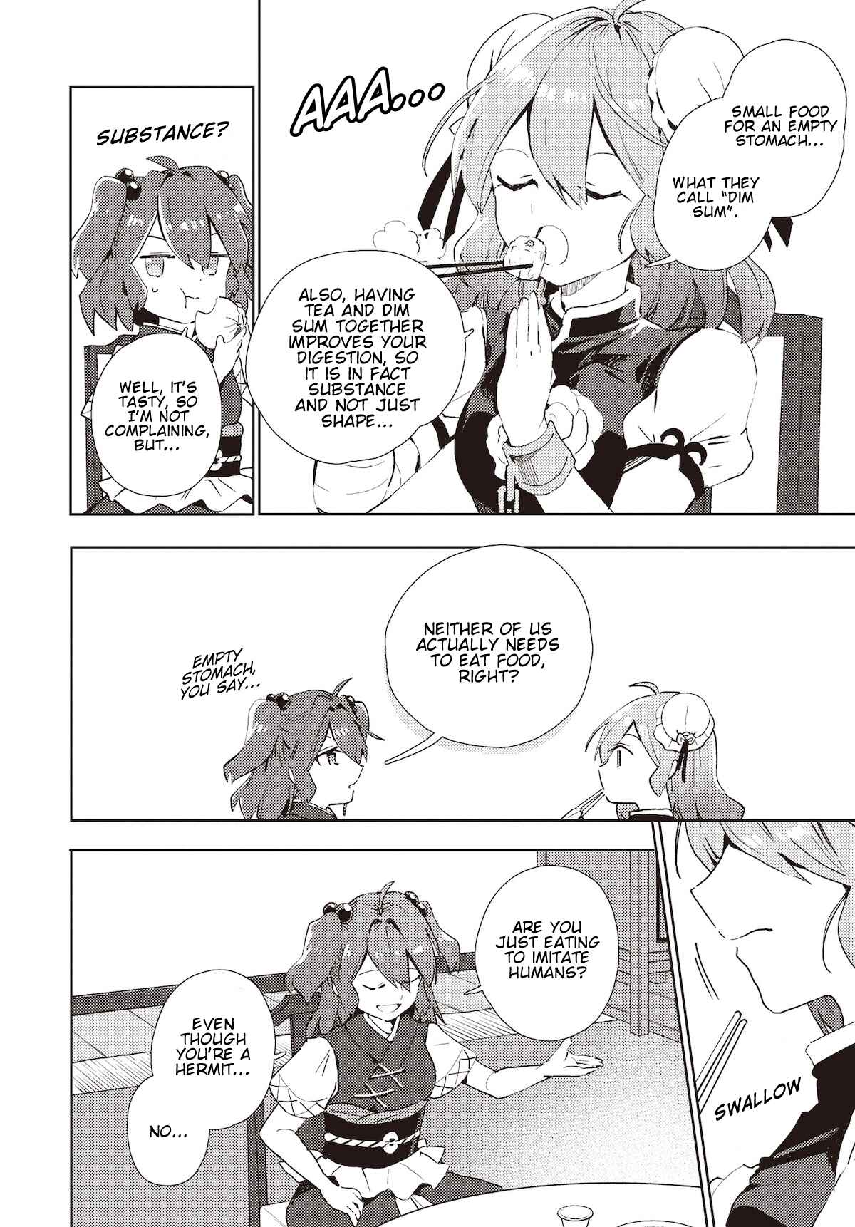 Page 6 Chapter 2 Touhou Project Niji Sousaku Series: Shinigami wa Kyou mo Fune wo Kogu