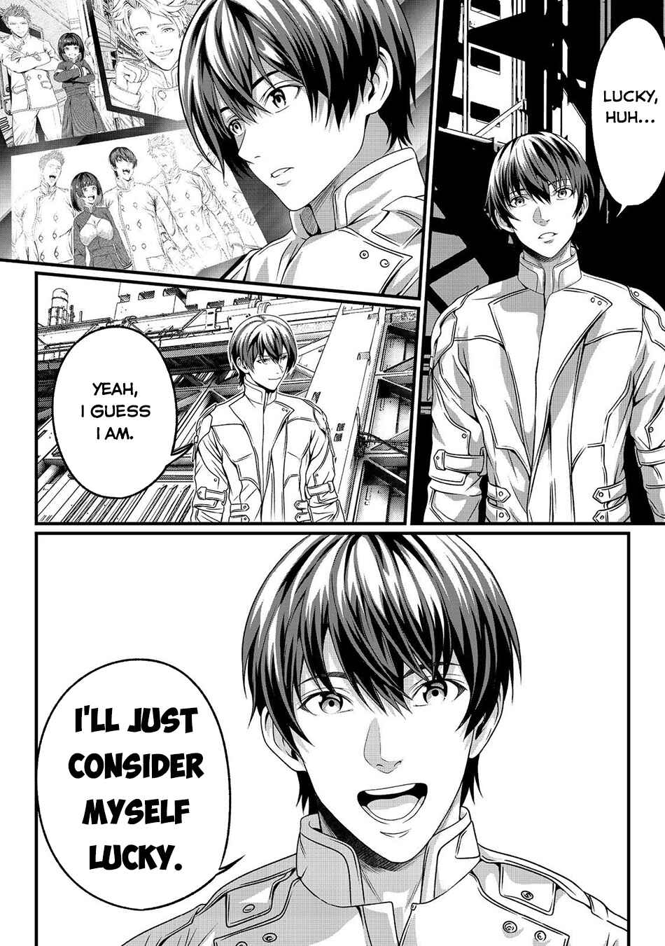 Page 17 Chapter 2 Koko wa Makasete Sakini Ike! wo shitai Shinitagari no Nozomanu Uchuu Gekokujou