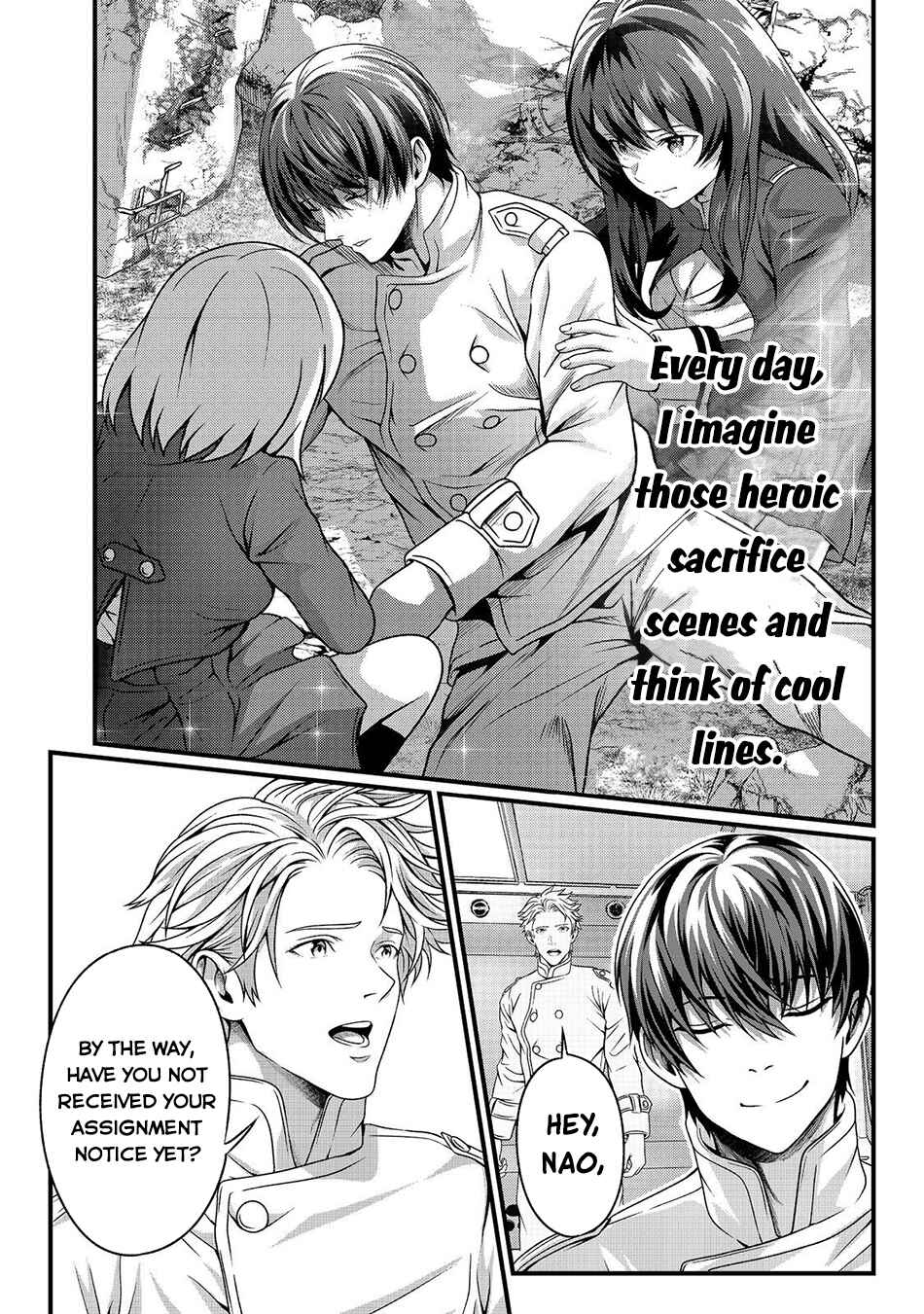 Page 7 Chapter 2 Koko wa Makasete Sakini Ike! wo shitai Shinitagari no Nozomanu Uchuu Gekokujou