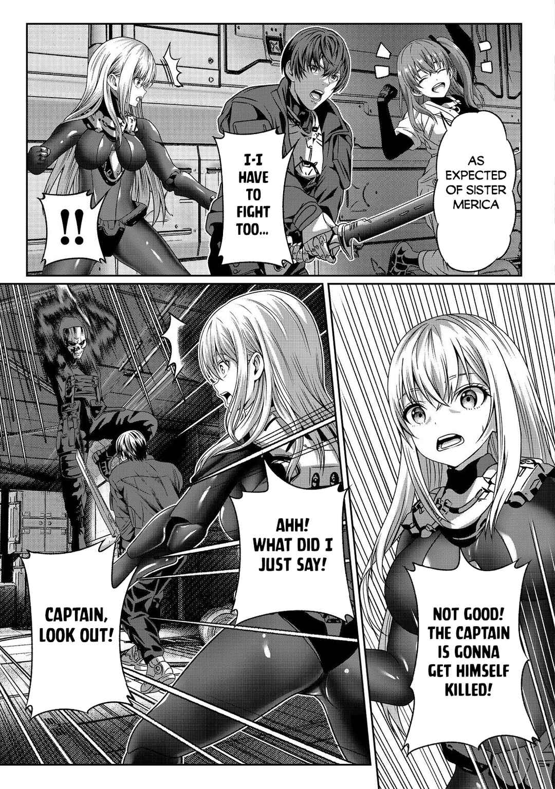 Page 18 Chapter 4 Koko wa Makasete Sakini Ike! wo shitai Shinitagari no Nozomanu Uchuu Gekokujou