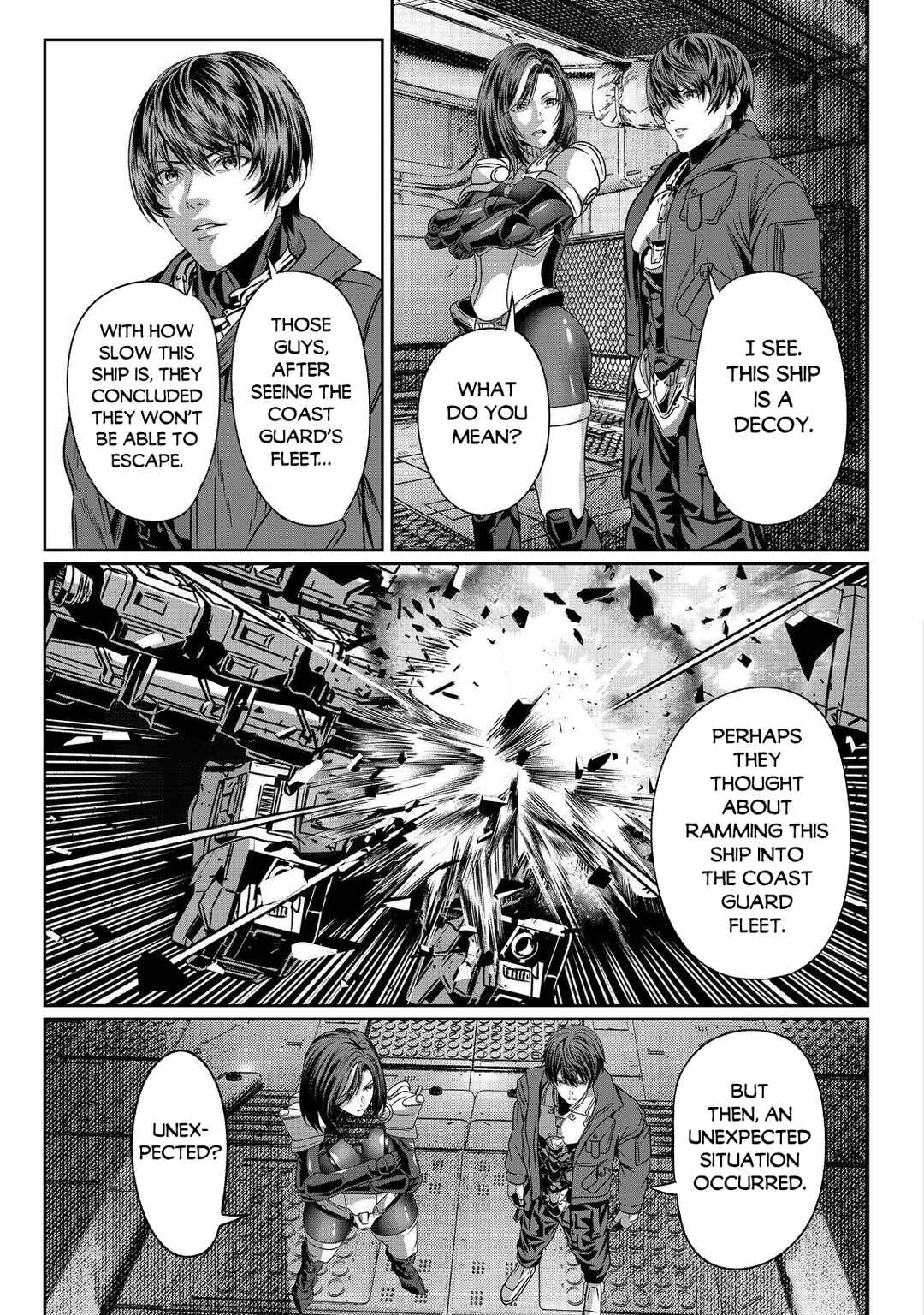 Page 28 Chapter 4 Koko wa Makasete Sakini Ike! wo shitai Shinitagari no Nozomanu Uchuu Gekokujou