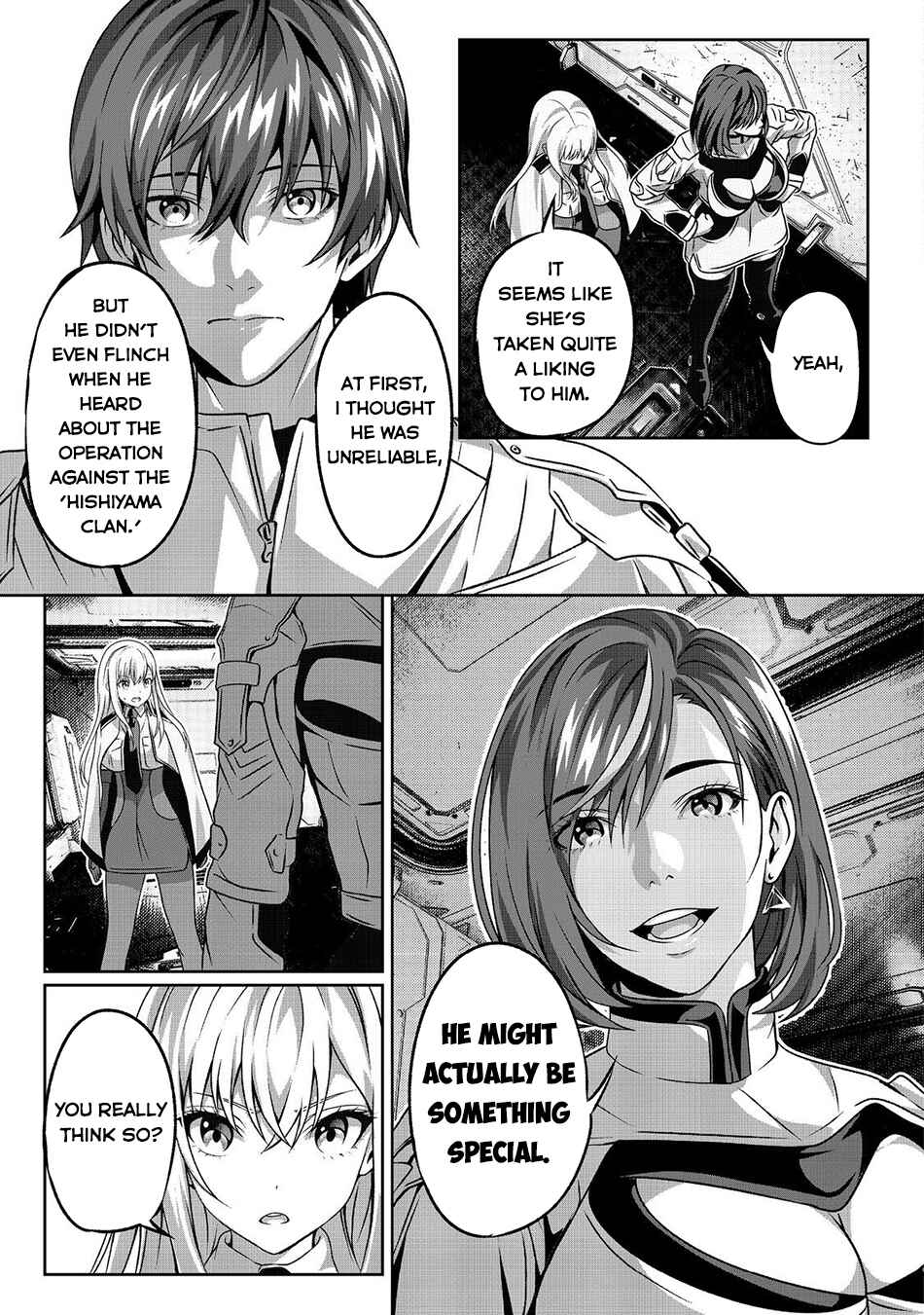 Page 14 Chapter 3 Koko wa Makasete Sakini Ike! wo shitai Shinitagari no Nozomanu Uchuu Gekokujou