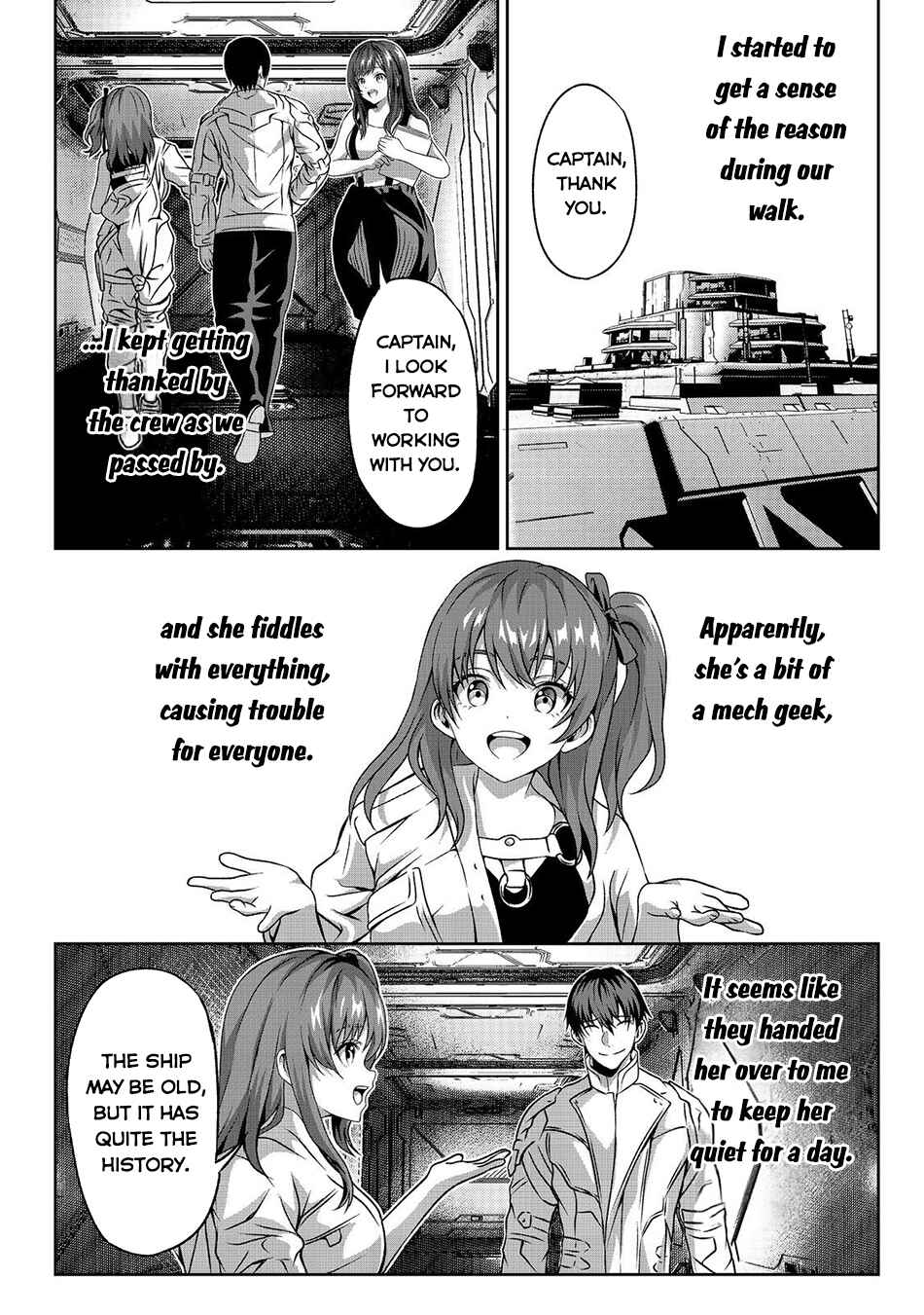 Page 15 Chapter 3 Koko wa Makasete Sakini Ike! wo shitai Shinitagari no Nozomanu Uchuu Gekokujou