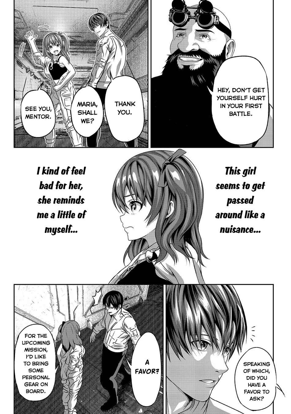 Page 20 Chapter 3 Koko wa Makasete Sakini Ike! wo shitai Shinitagari no Nozomanu Uchuu Gekokujou