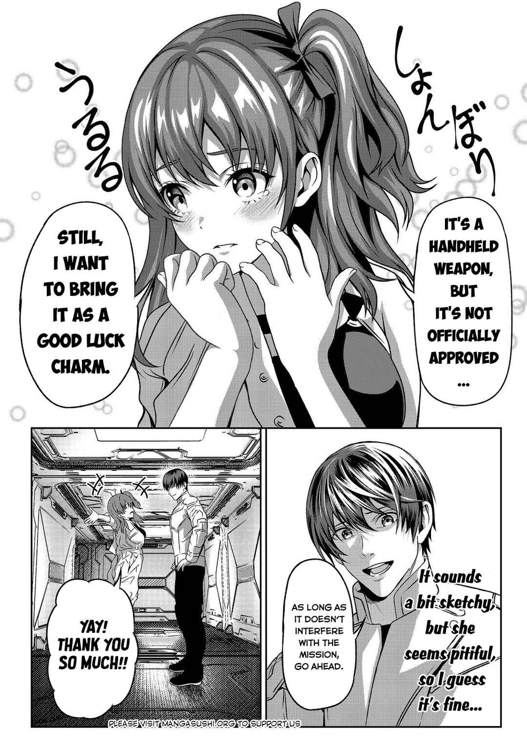 Page 21 Chapter 3 Koko wa Makasete Sakini Ike! wo shitai Shinitagari no Nozomanu Uchuu Gekokujou