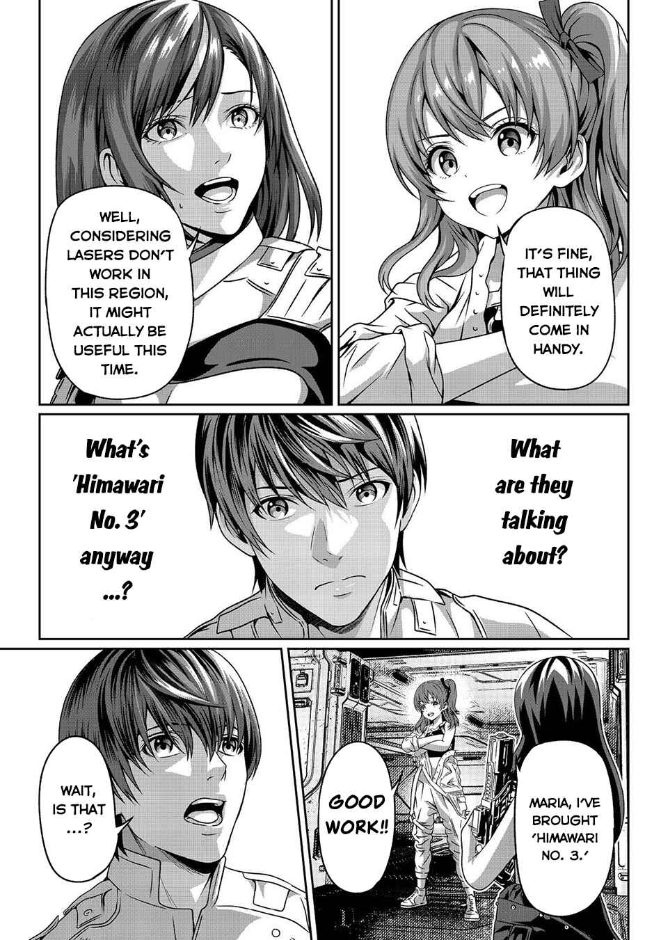 Page 25 Chapter 3 Koko wa Makasete Sakini Ike! wo shitai Shinitagari no Nozomanu Uchuu Gekokujou