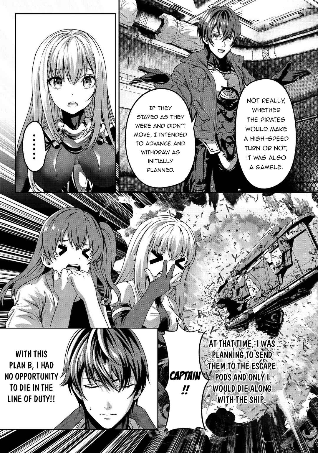 Page 16 Chapter 5 Koko wa Makasete Sakini Ike! wo shitai Shinitagari no Nozomanu Uchuu Gekokujou