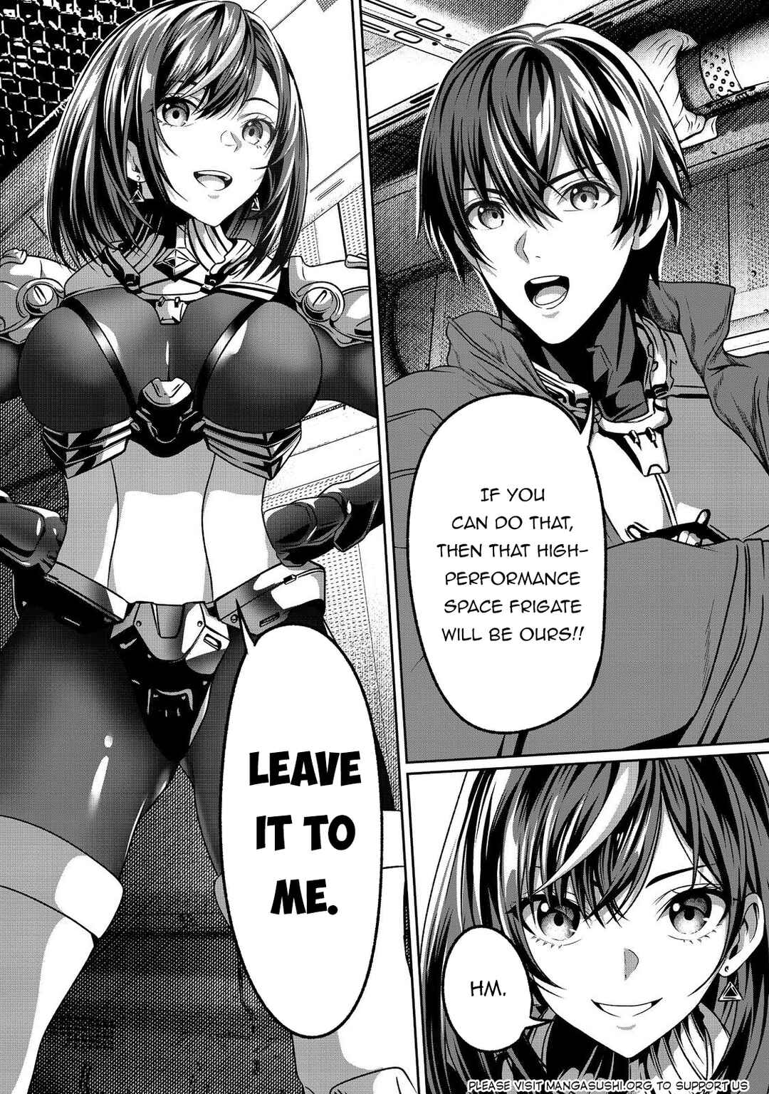 Page 19 Chapter 5 Koko wa Makasete Sakini Ike! wo shitai Shinitagari no Nozomanu Uchuu Gekokujou