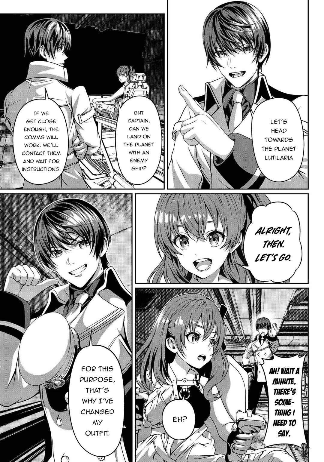 Page 35 Chapter 5 Koko wa Makasete Sakini Ike! wo shitai Shinitagari no Nozomanu Uchuu Gekokujou