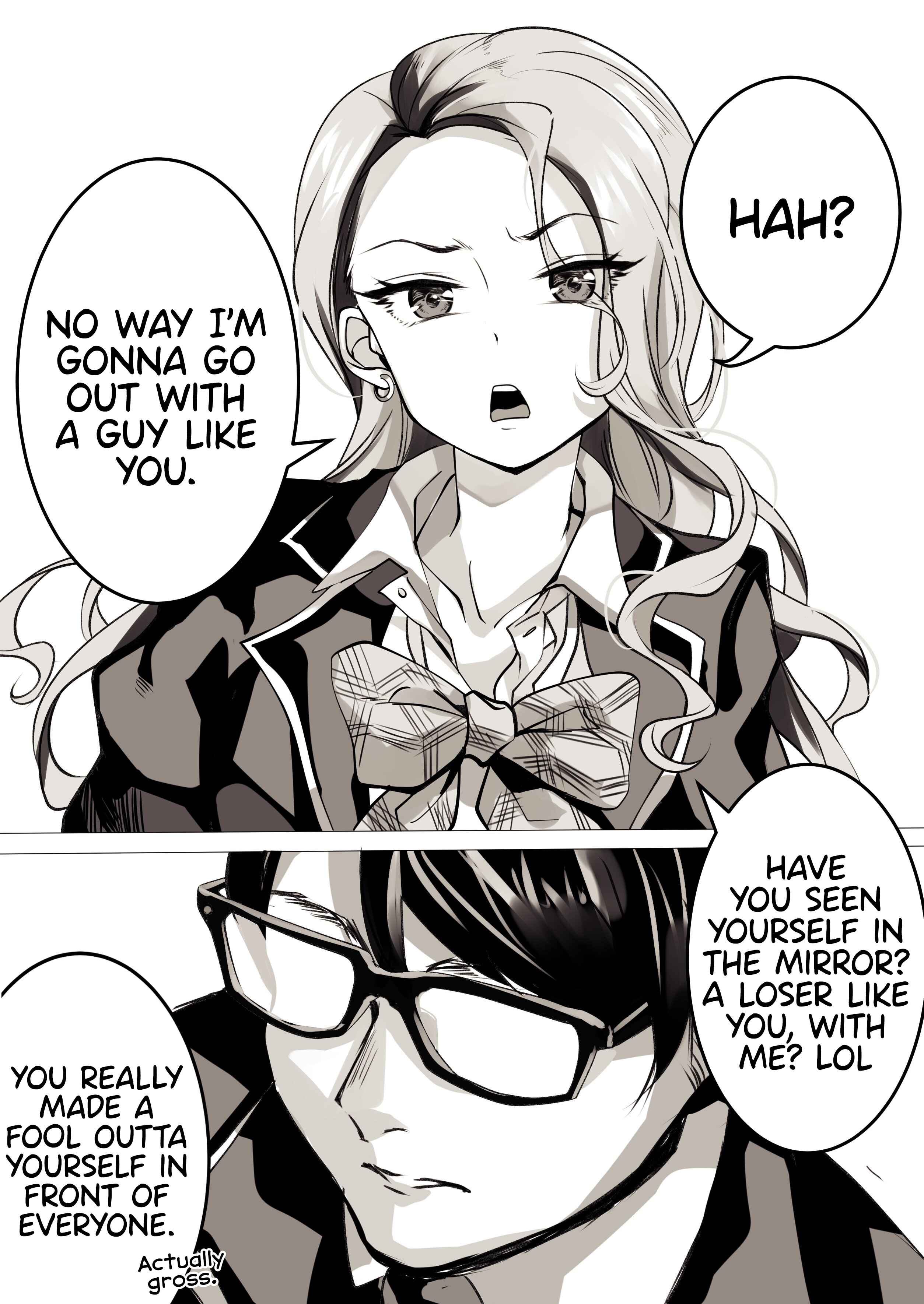 Page 1 Chapter 8 This Gyaru Will Date the Otaku in 100 Days