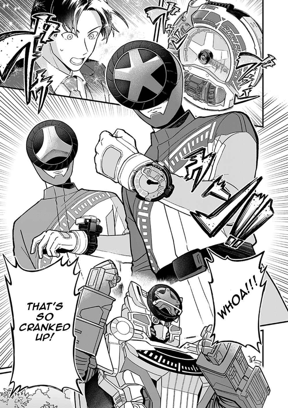 Page 5 Chapter 6 Bakuage Sentai Boonboomger formation lap - The Informants Secrets (Your Eyes Only)