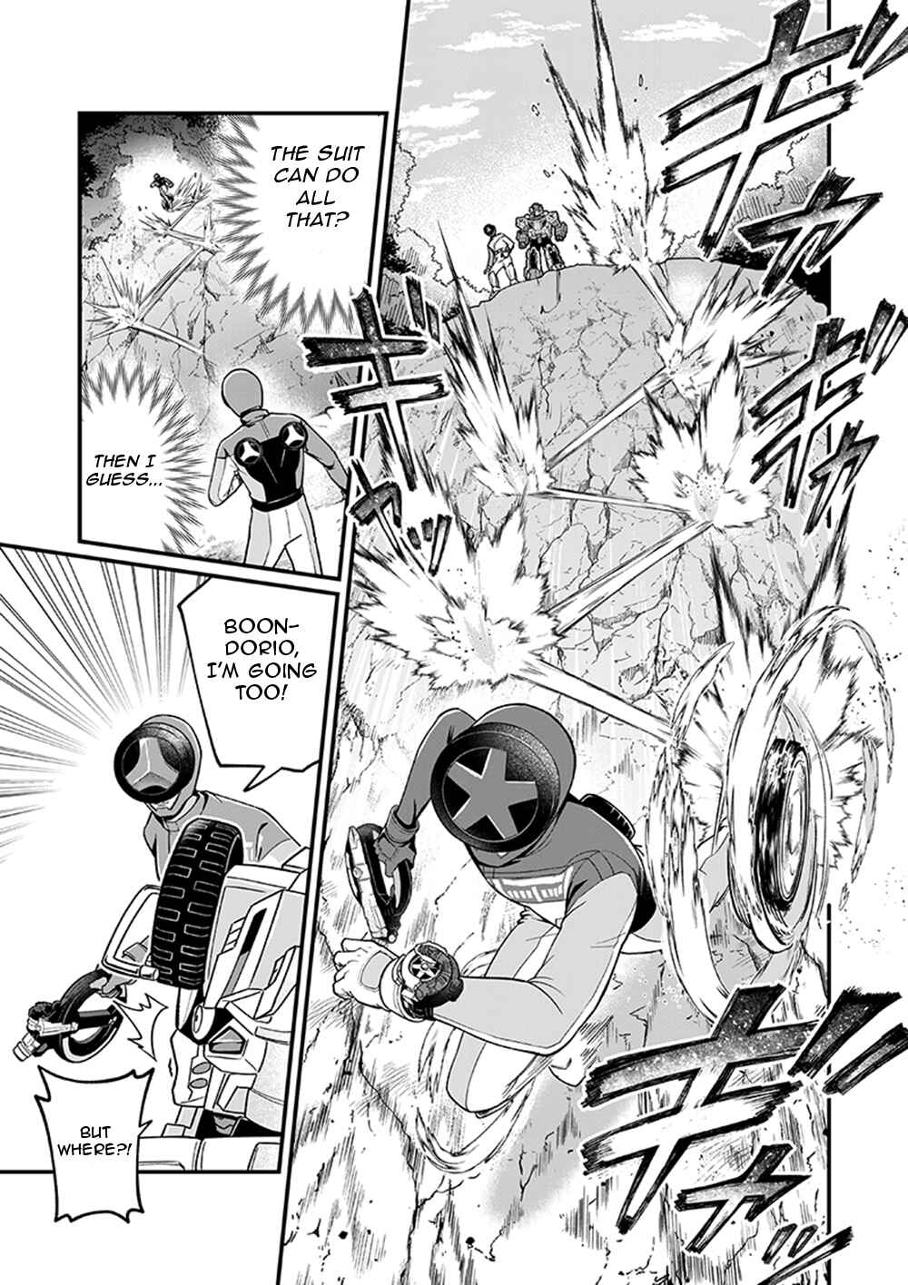 Page 9 Chapter 6 Bakuage Sentai Boonboomger formation lap - The Informants Secrets (Your Eyes Only)