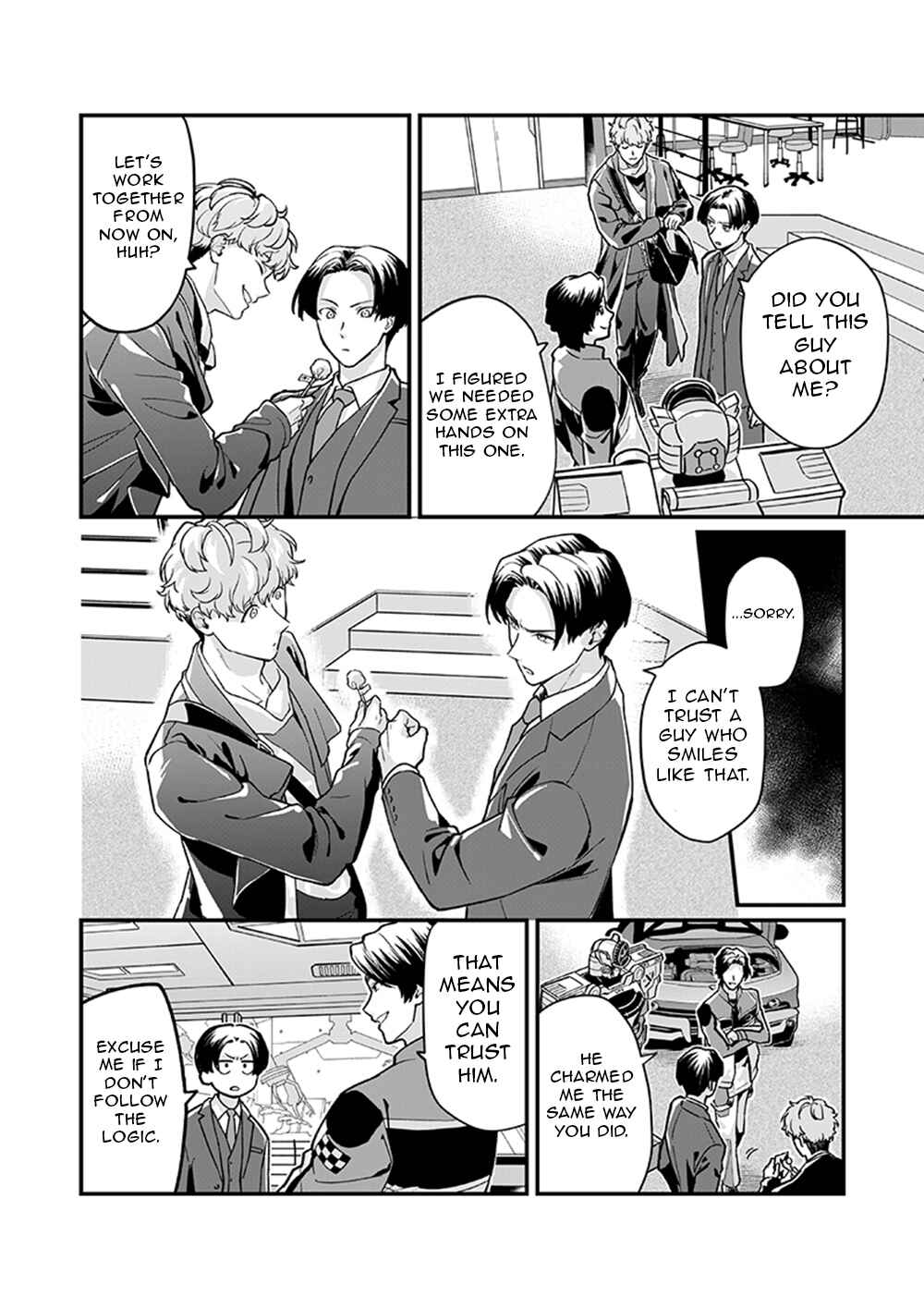Page 6 Chapter 4 Bakuage Sentai Boonboomger formation lap - The Informants Secrets (Your Eyes Only)