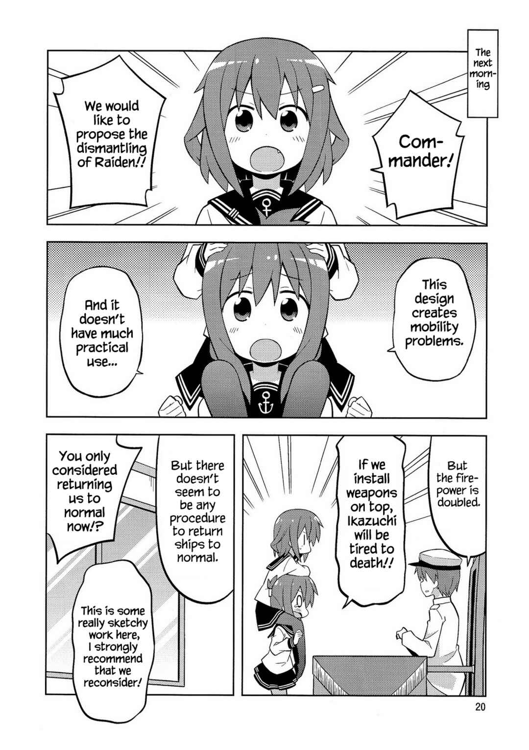Page 19 Chapter Unknown_8331 Kantai Collection -KanColle- Dai Roku Kuchiku Tai wa Zutto Nakayoshi (Doujinshi)