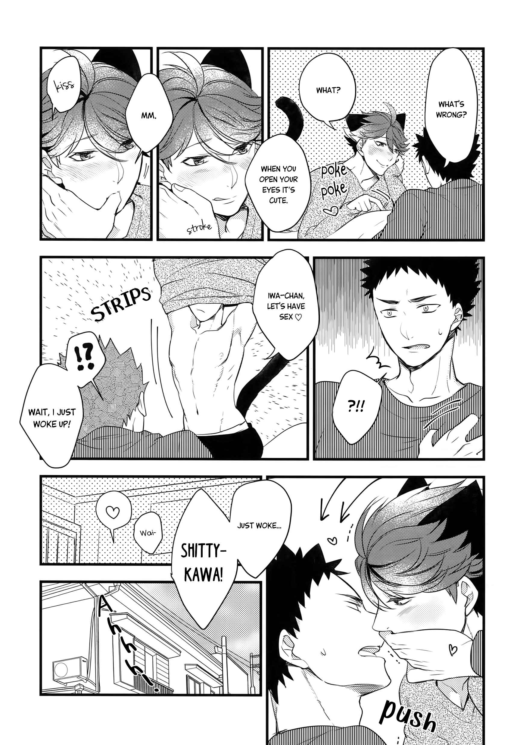 Page 13 Chapter Unknown_67f7 Haikyu!! - Iwachan no Neko ni Naritai 2 (Doujinshi)