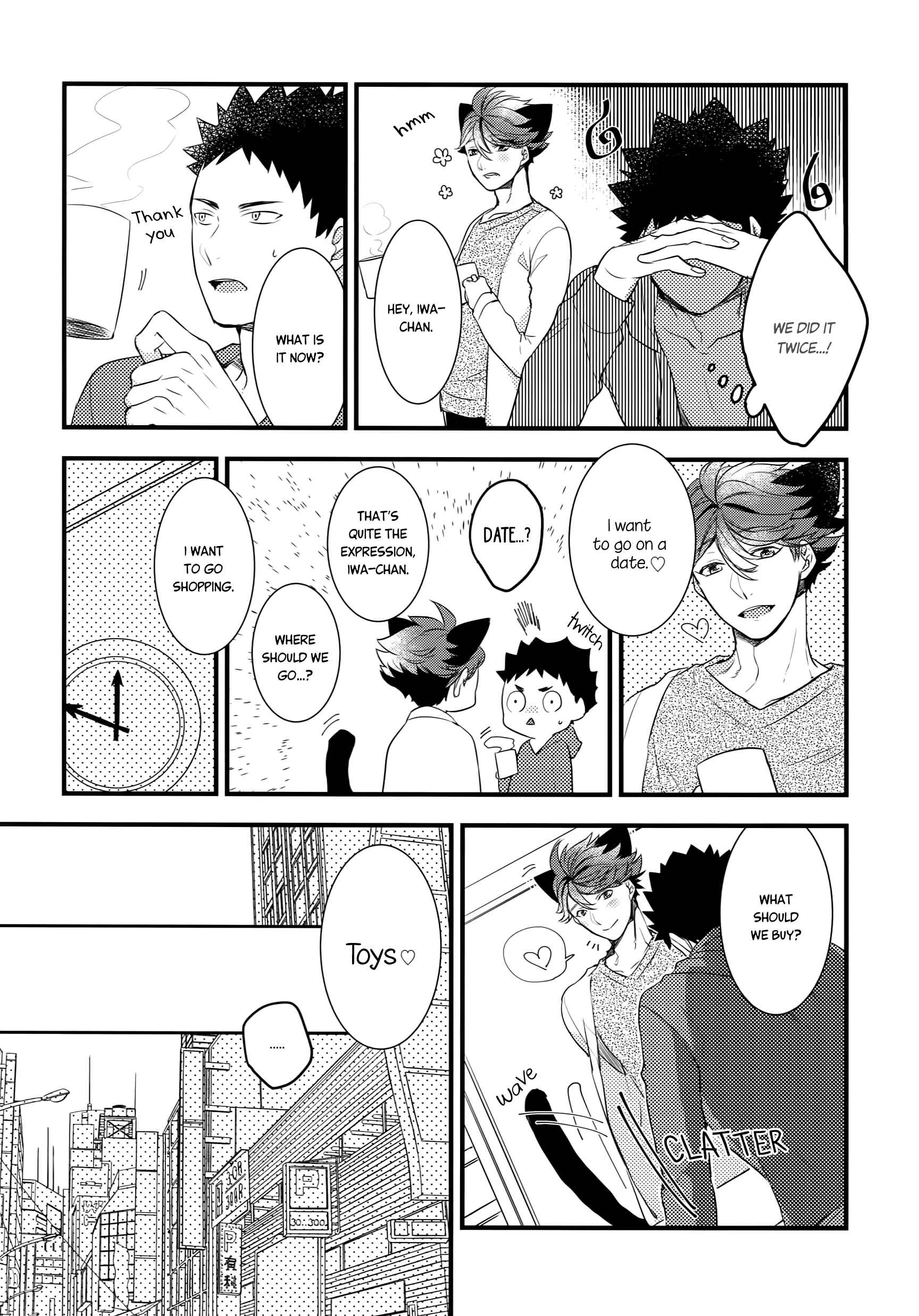 Page 14 Chapter Unknown_67f7 Haikyu!! - Iwachan no Neko ni Naritai 2 (Doujinshi)