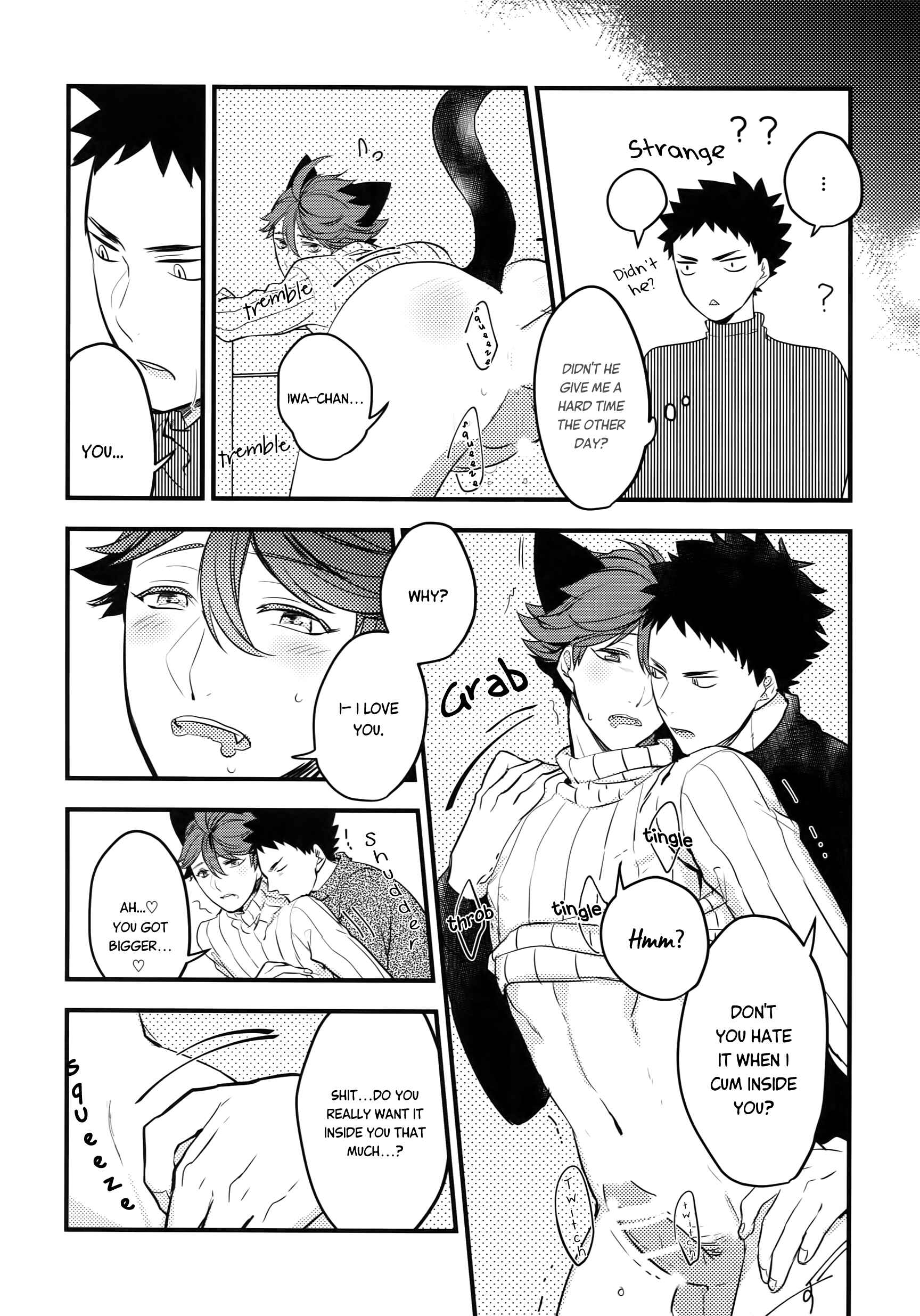 Page 26 Chapter Unknown_67f7 Haikyu!! - Iwachan no Neko ni Naritai 2 (Doujinshi)