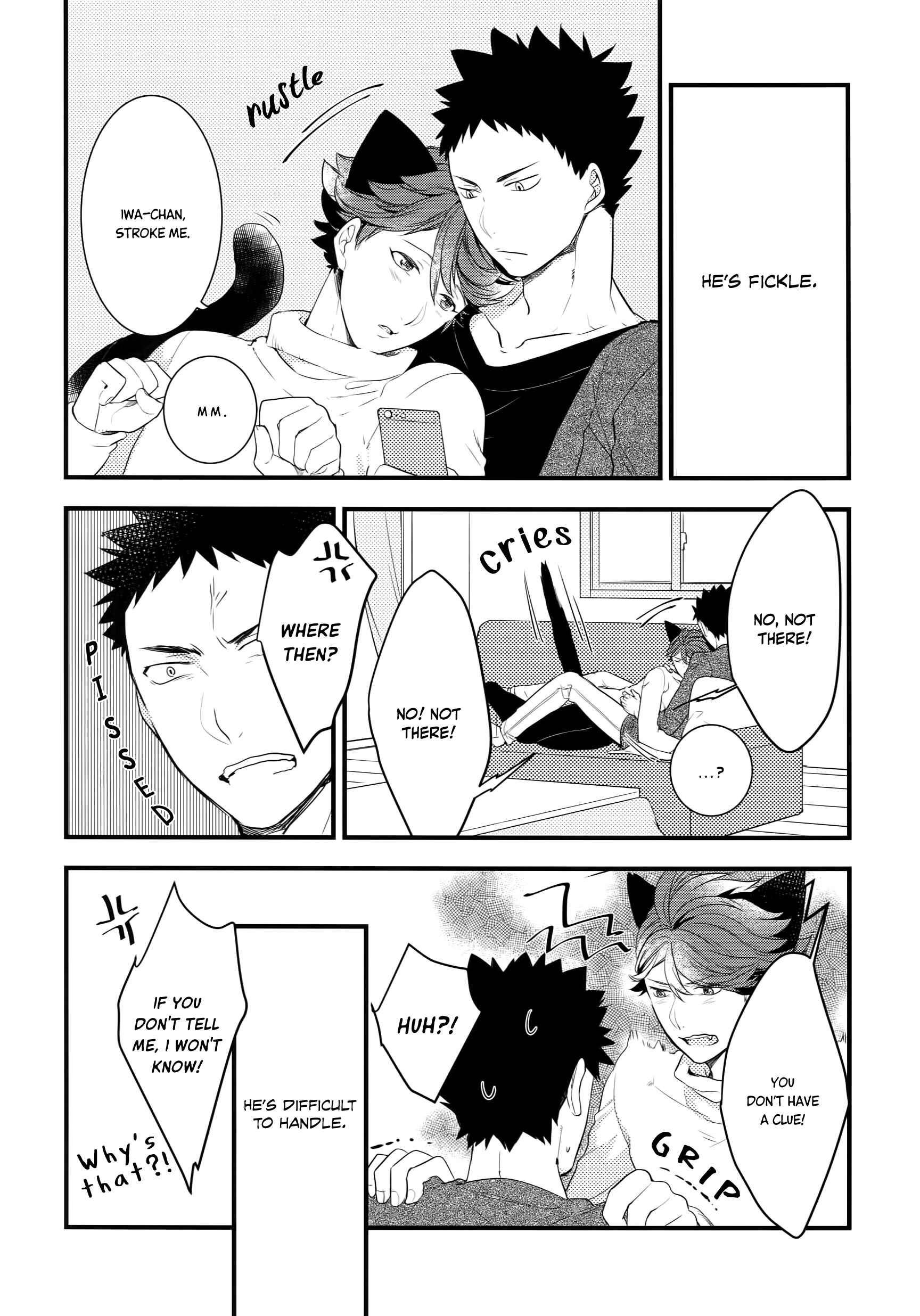 Page 8 Chapter Unknown_67f7 Haikyu!! - Iwachan no Neko ni Naritai 2 (Doujinshi)