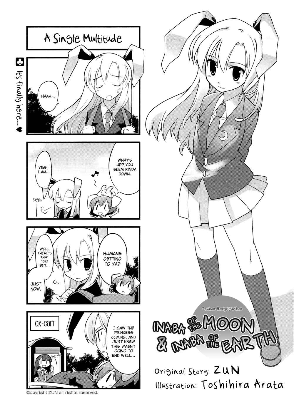 Page 1 Chapter 5 Touhou Bougetsushou ~ Tsuki no Inaba to Chijou no Inaba