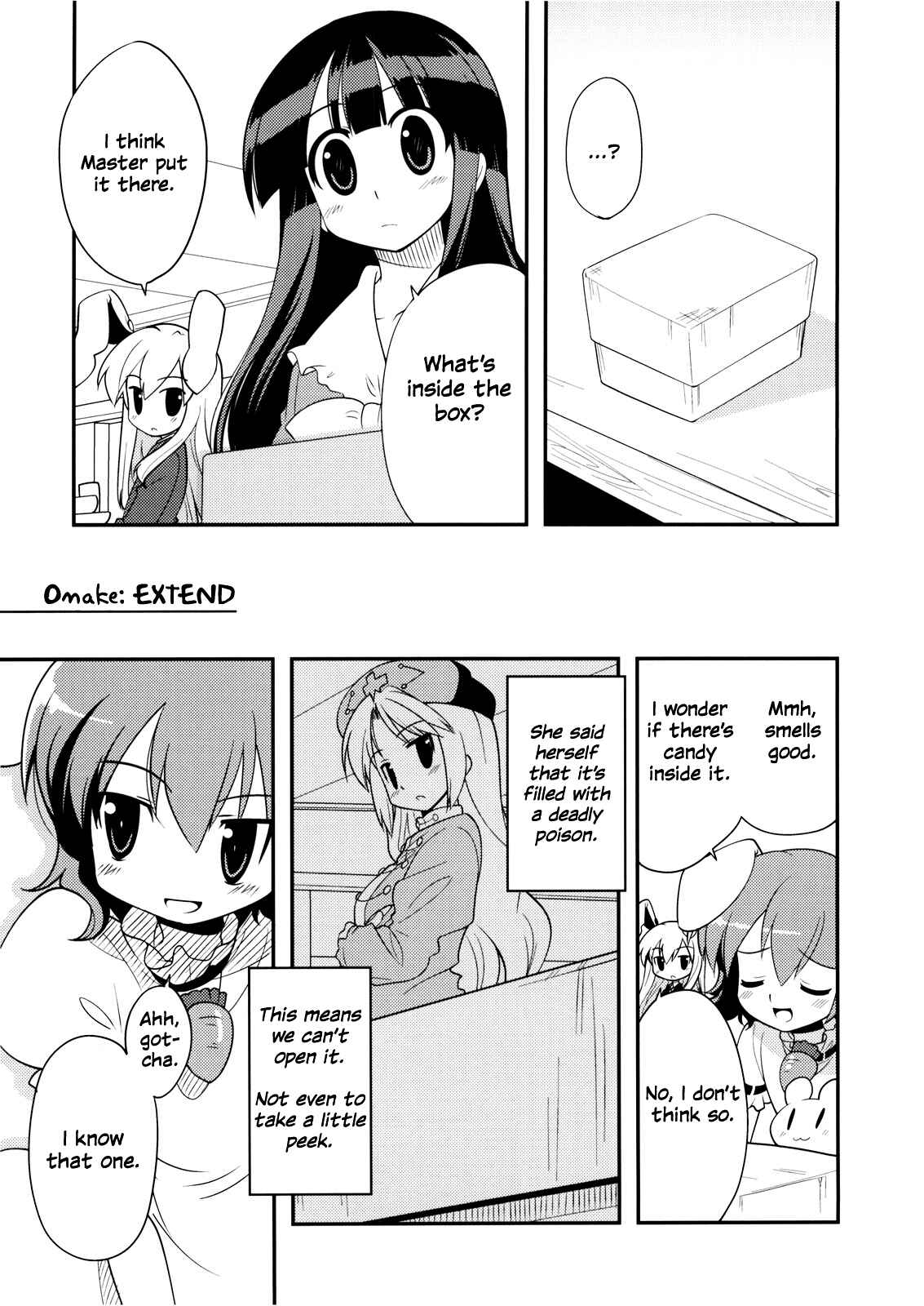 Page 1 Chapter 15.1 Touhou Bougetsushou ~ Tsuki no Inaba to Chijou no Inaba