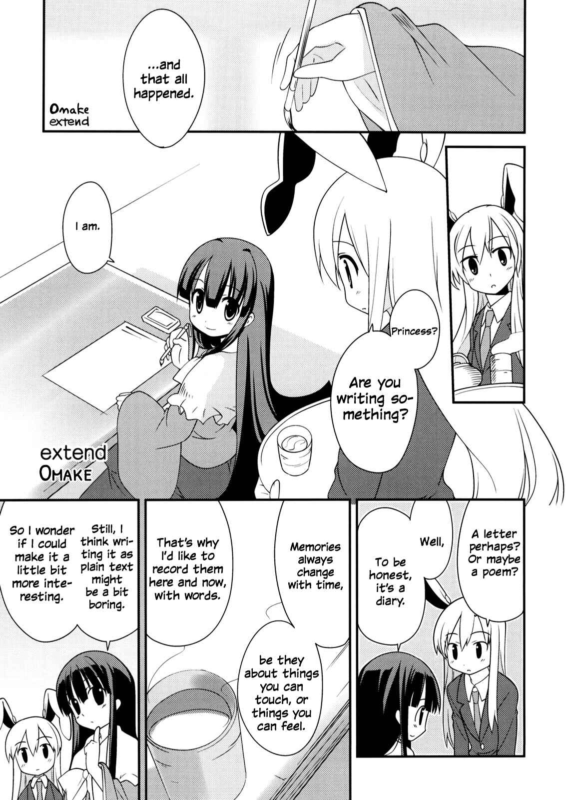 Page 1 Chapter 30.1 Touhou Bougetsushou ~ Tsuki no Inaba to Chijou no Inaba