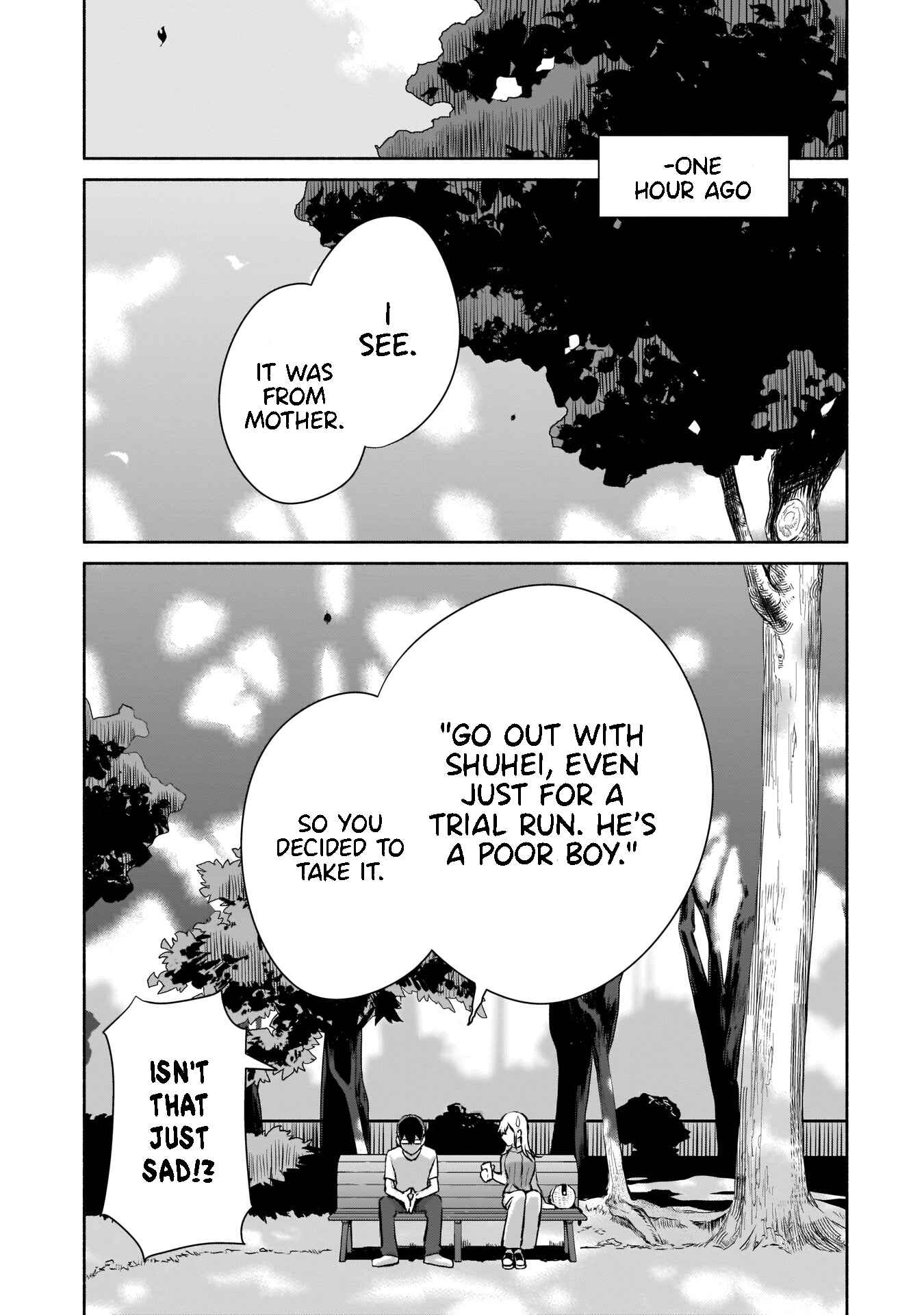 Page 21 Chapter 1.2 Bocchi no Boku ni Kyousei Kanojo ga Yattekita