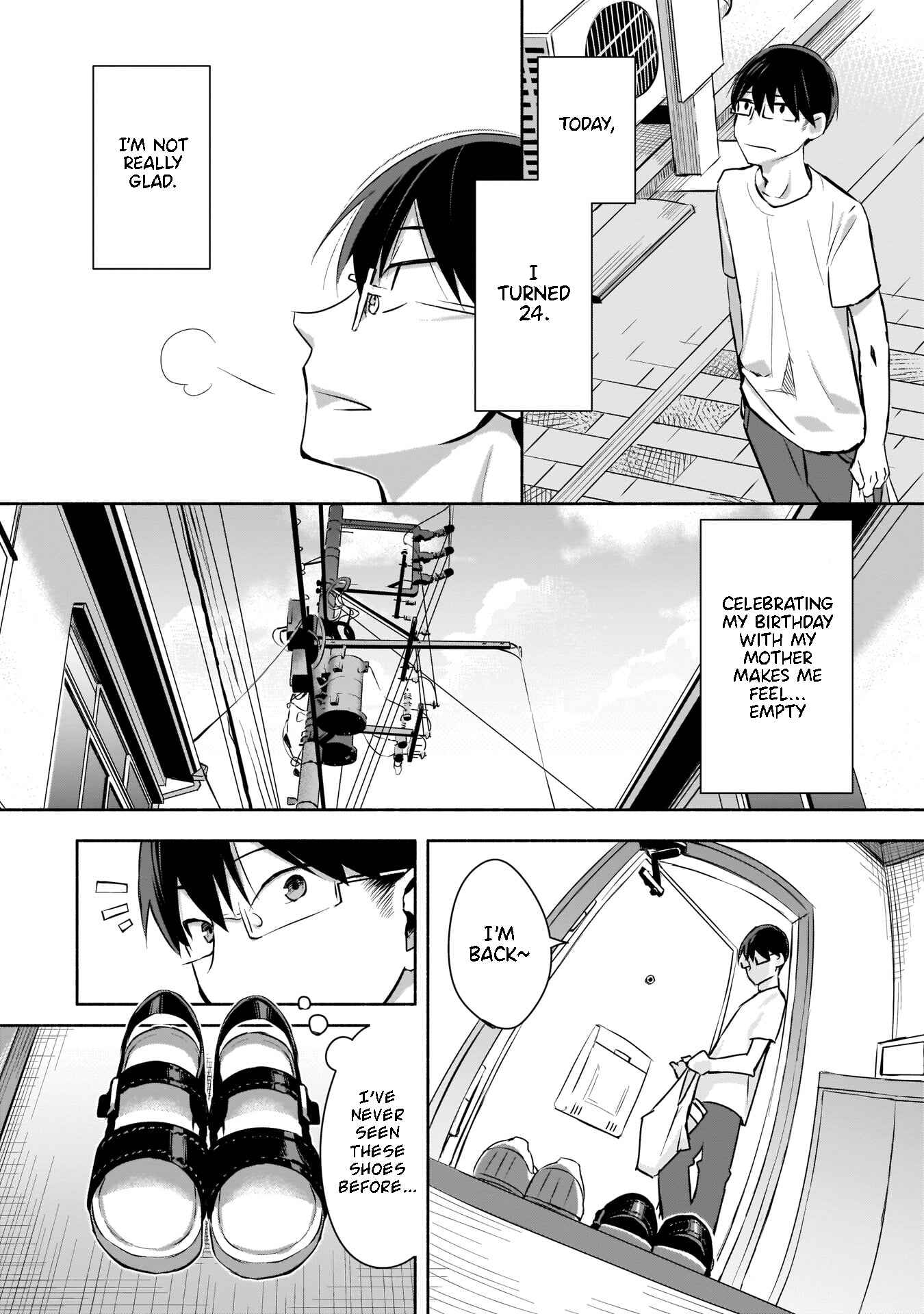 Page 11 Chapter 1.1 Bocchi no Boku ni Kyousei Kanojo ga Yattekita