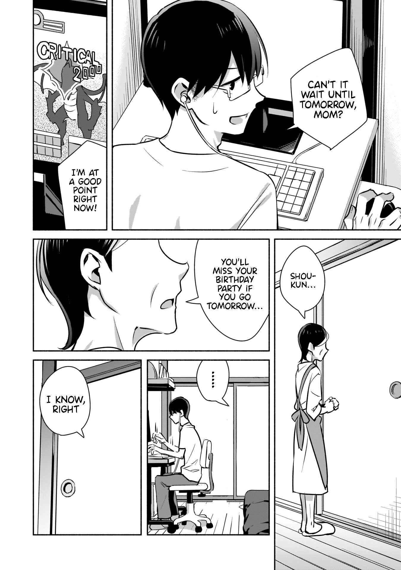 Page 9 Chapter 1.1 Bocchi no Boku ni Kyousei Kanojo ga Yattekita