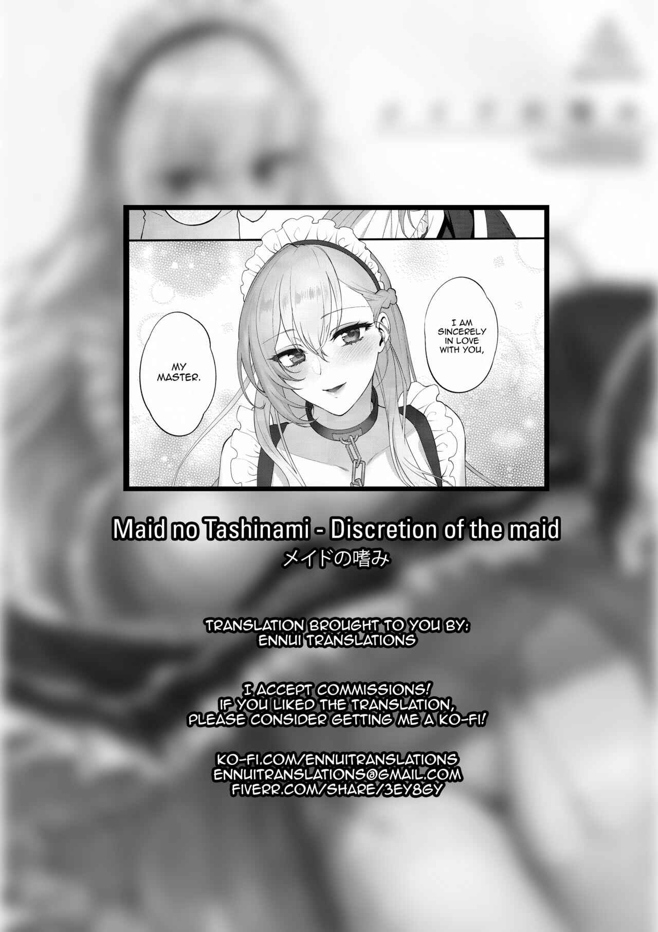 Page 27 Chapter Unknown_1b35 Azur Lane - Maid no Tashinami (Doujinshi)