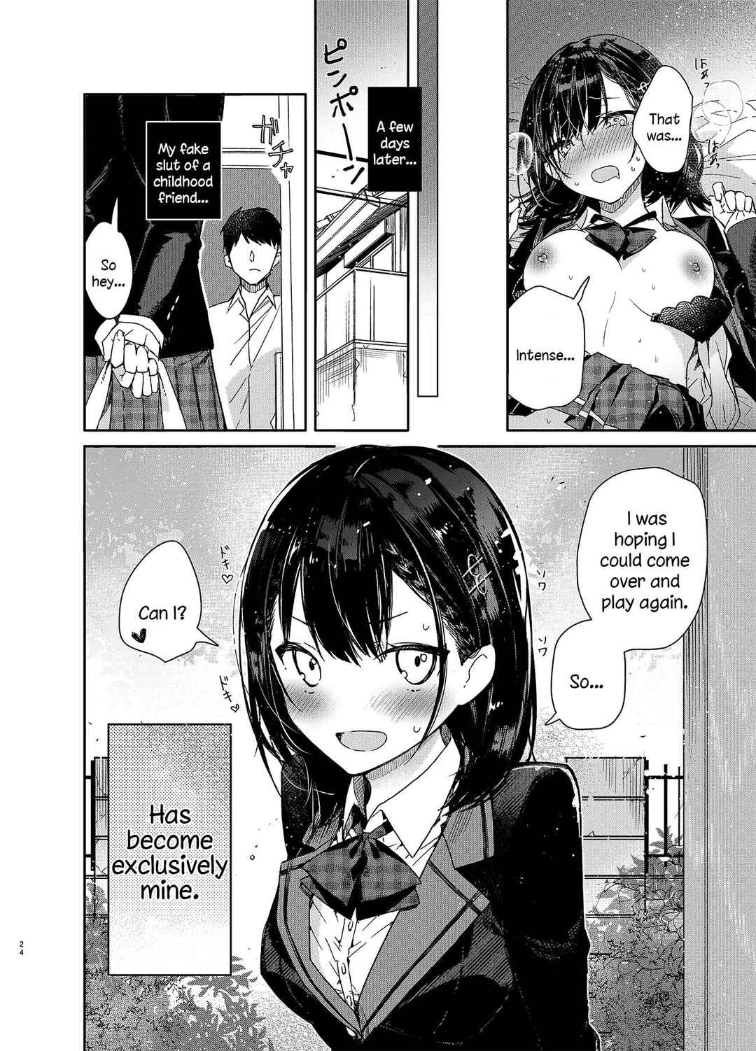 Page 24 Chapter Unknown_534d Jishou Bitch (Uso) no Osananajimi ni Tekagen Nashi Ecchi