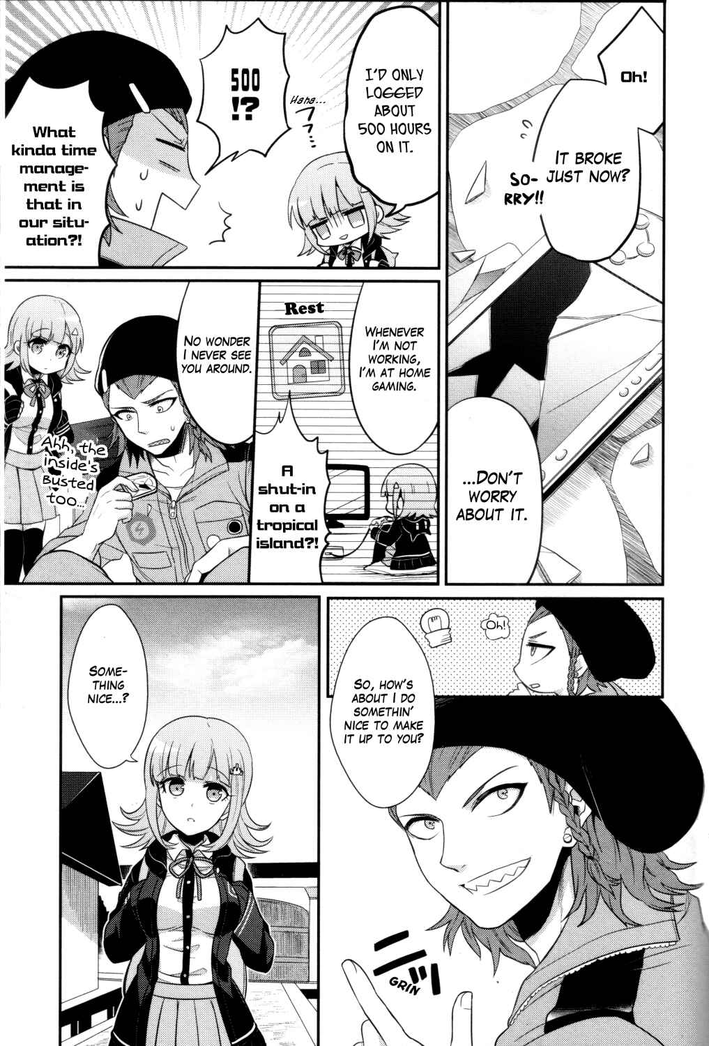 Page 3 Chapter 8 Danganronpa 1&2 Comic Anthology