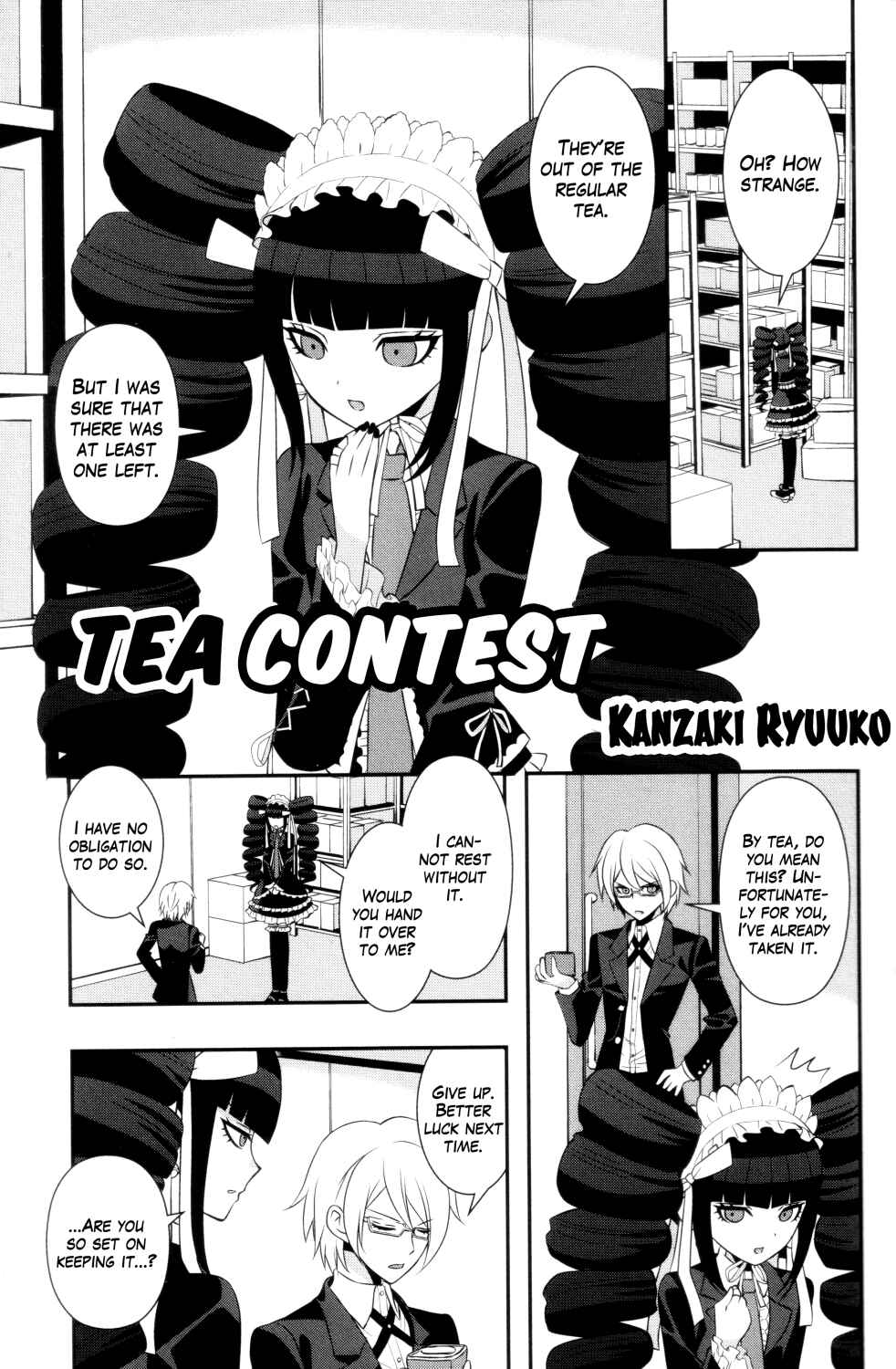 Page 1 Chapter 2 Danganronpa 1&2 Comic Anthology