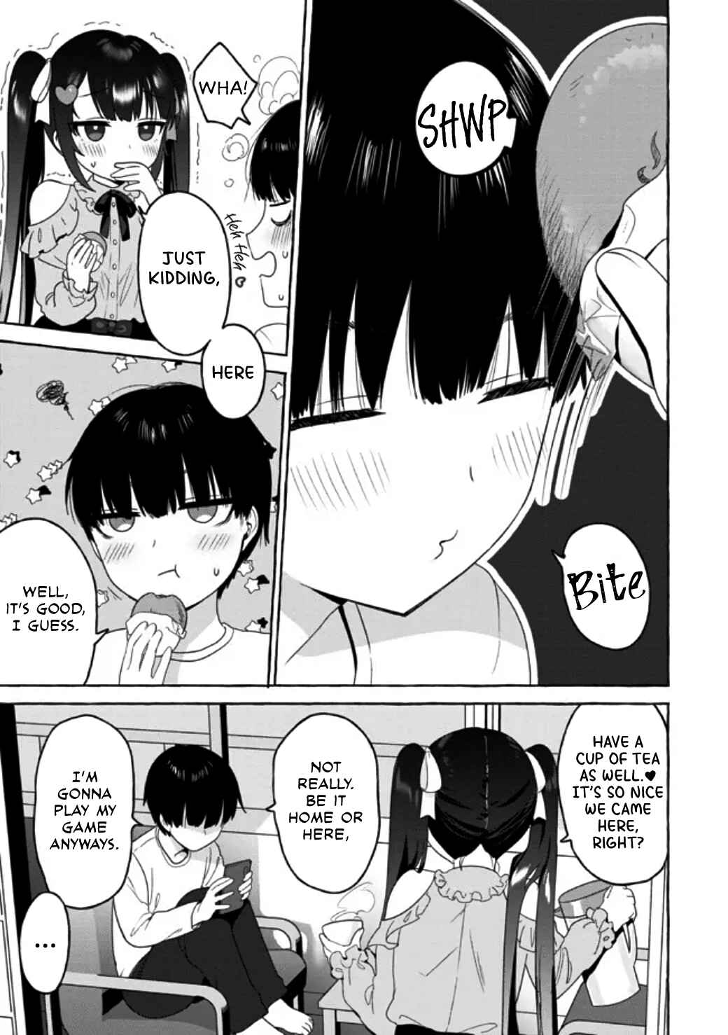 Page 5 Chapter 16 Amakara Gishimai ni Hasamarete Masu