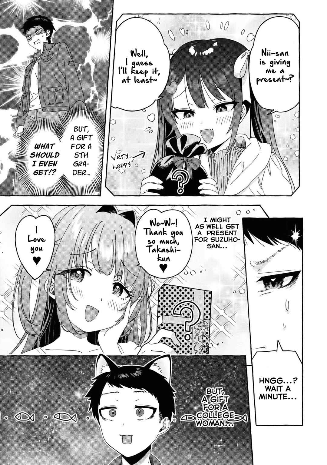 Page 5 Chapter 29 Amakara Gishimai ni Hasamarete Masu