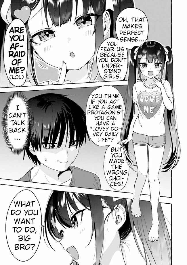 Page 11 Chapter 3 Amakara Gishimai ni Hasamarete Masu