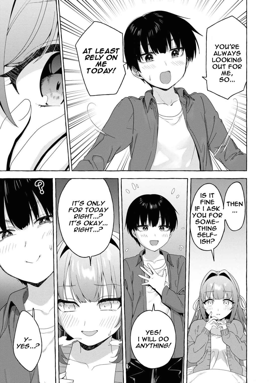 Page 17 Chapter 21 Amakara Gishimai ni Hasamarete Masu