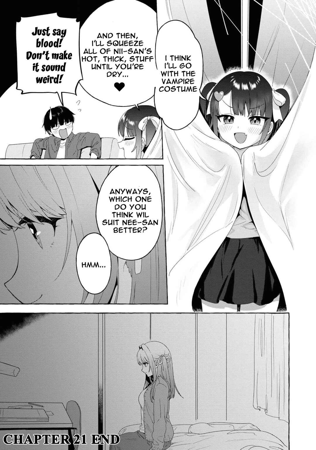 Page 22 Chapter 21 Amakara Gishimai ni Hasamarete Masu