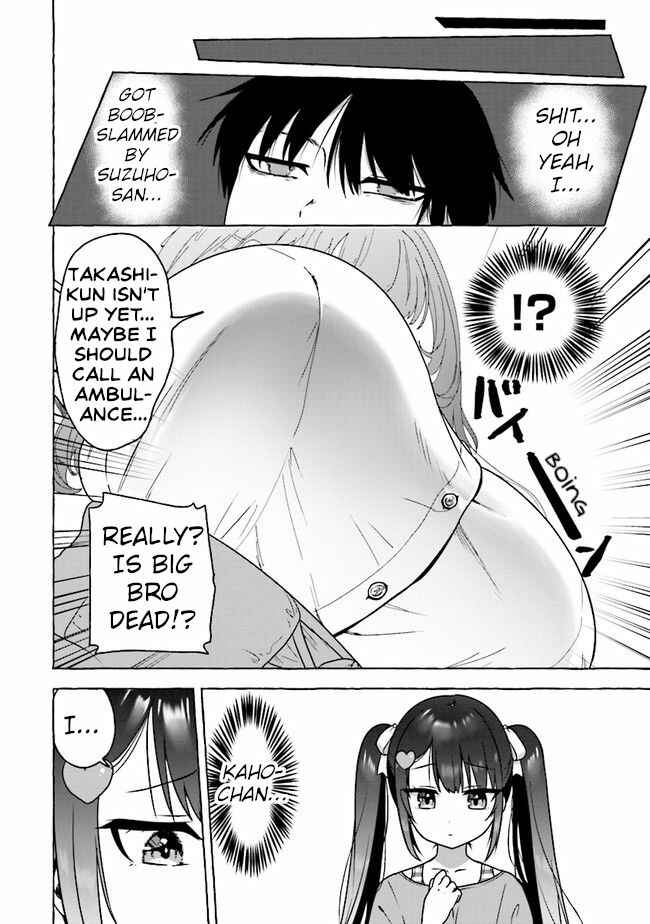 Page 14 Chapter 4 Amakara Gishimai ni Hasamarete Masu