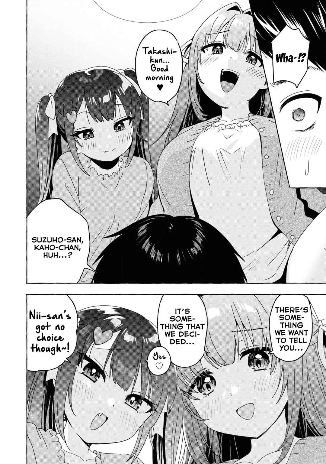 Page 14 Chapter 31 Amakara Gishimai ni Hasamarete Masu
