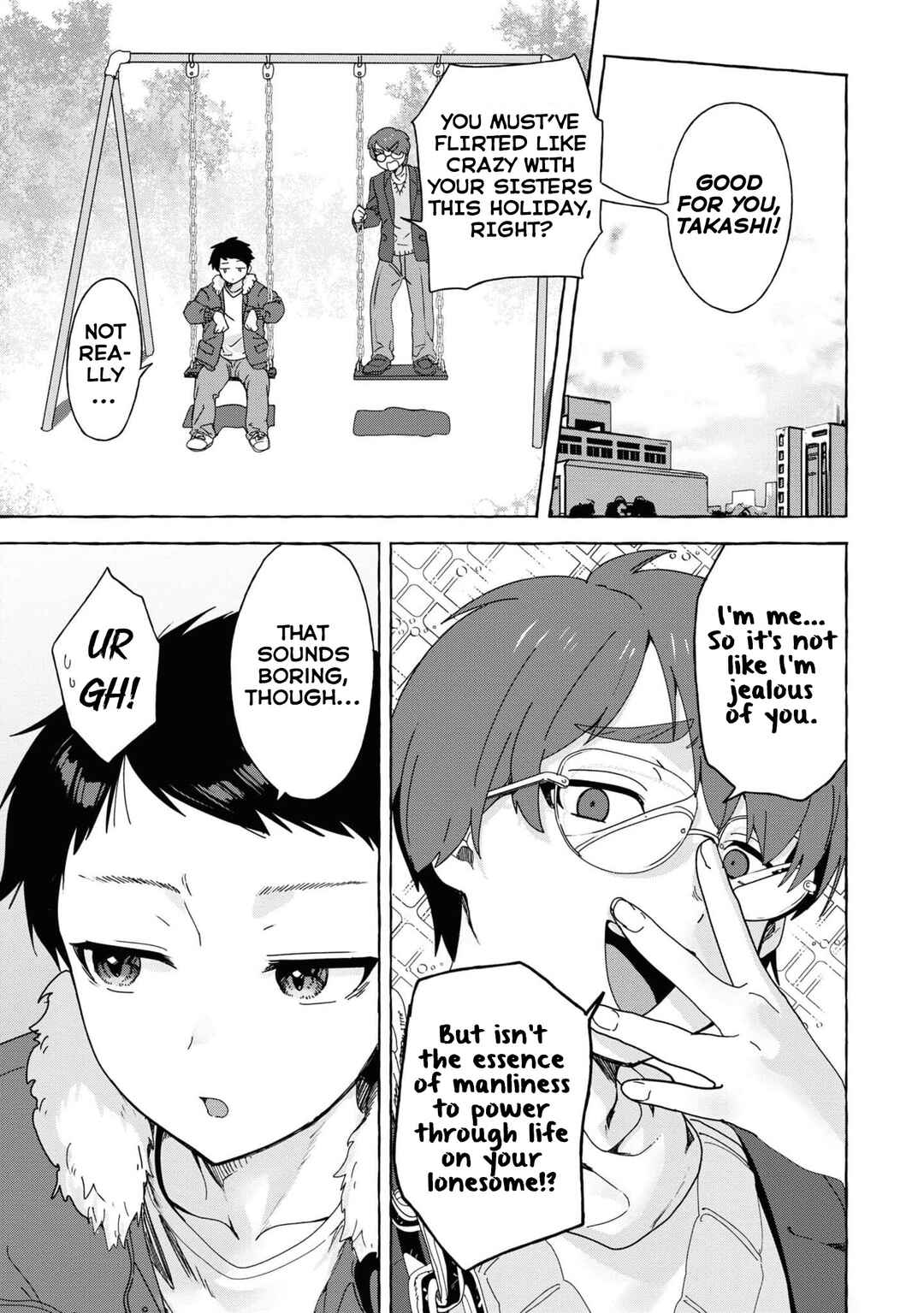Page 5 Chapter 31 Amakara Gishimai ni Hasamarete Masu