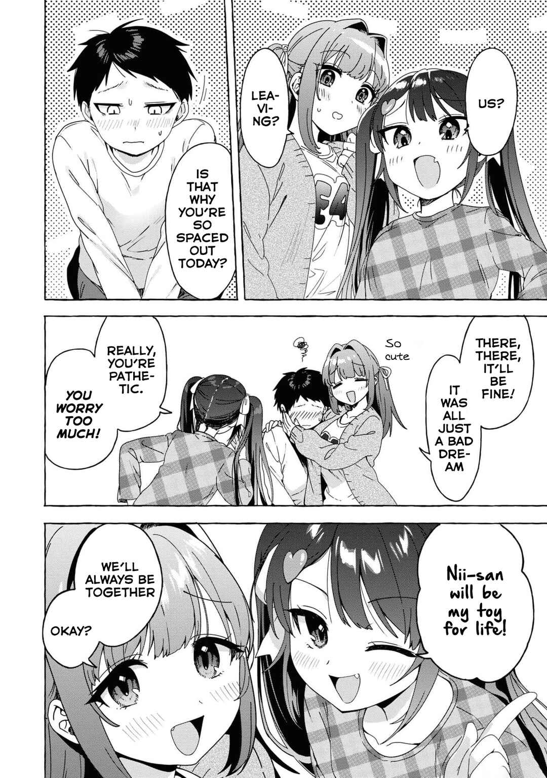 Page 8 Chapter 31 Amakara Gishimai ni Hasamarete Masu