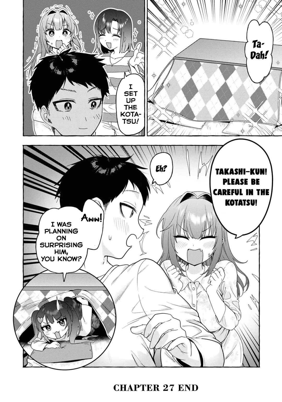 Page 16 Chapter 27 Amakara Gishimai ni Hasamarete Masu