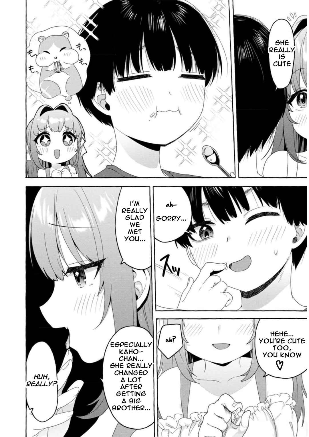 Page 14 Chapter 20 Amakara Gishimai ni Hasamarete Masu