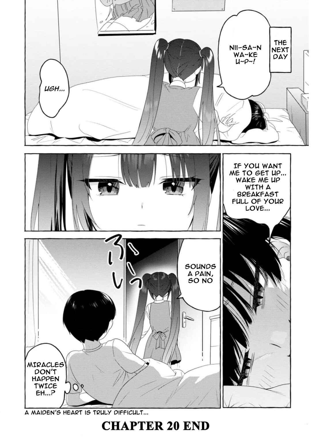 Page 16 Chapter 20 Amakara Gishimai ni Hasamarete Masu