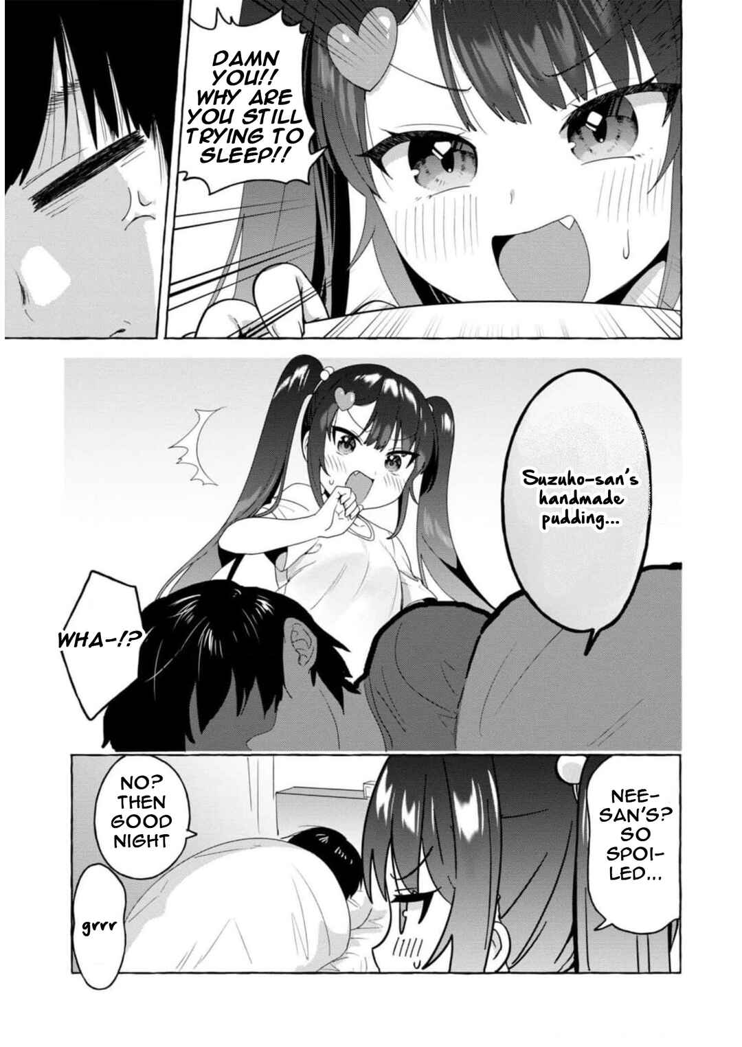 Page 3 Chapter 20 Amakara Gishimai ni Hasamarete Masu