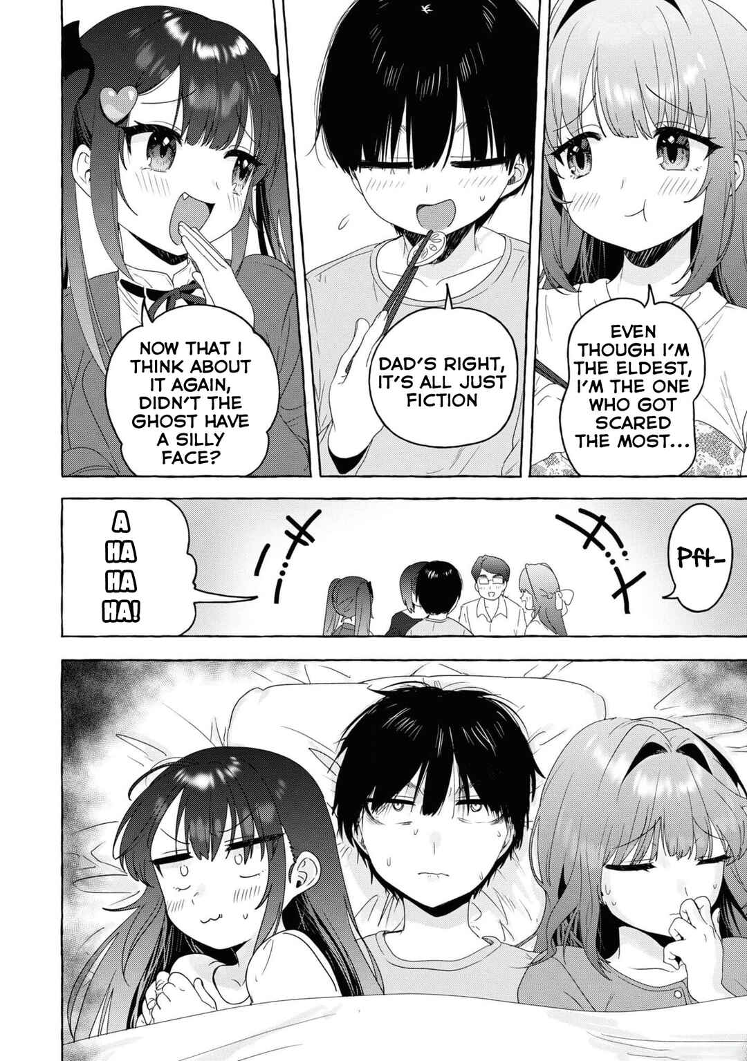 Page 12 Chapter 24 Amakara Gishimai ni Hasamarete Masu